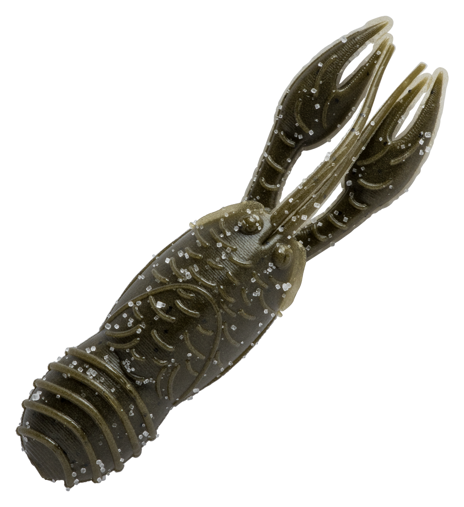 Image of "Great Lakes Finesse Juvy Craw - Green Pumpkin - 2-1/2"""