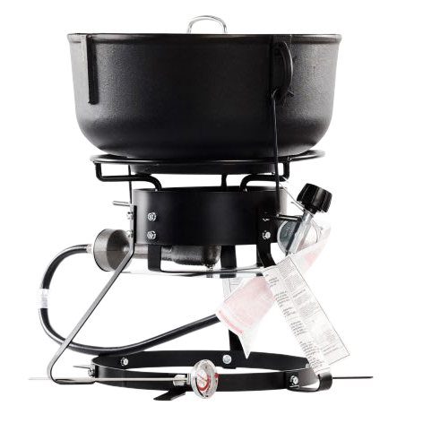 Image of King Kooker Jambalaya Cooker with 4-Gallon Cast-Iron Pot