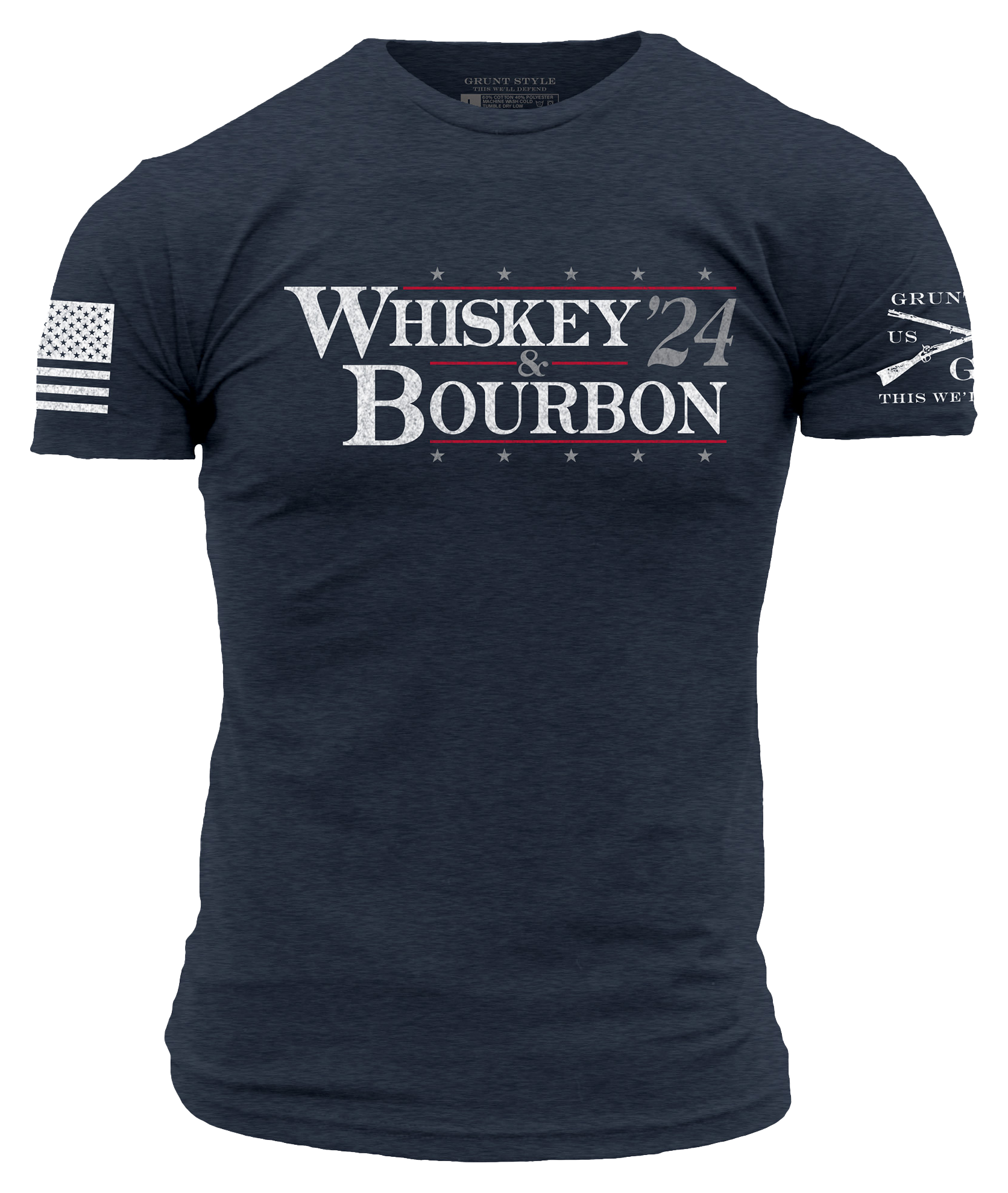 Image of Grunt Style My Vote '24 Short-Sleeve T-Shirt for Men - Midnight Navy - M