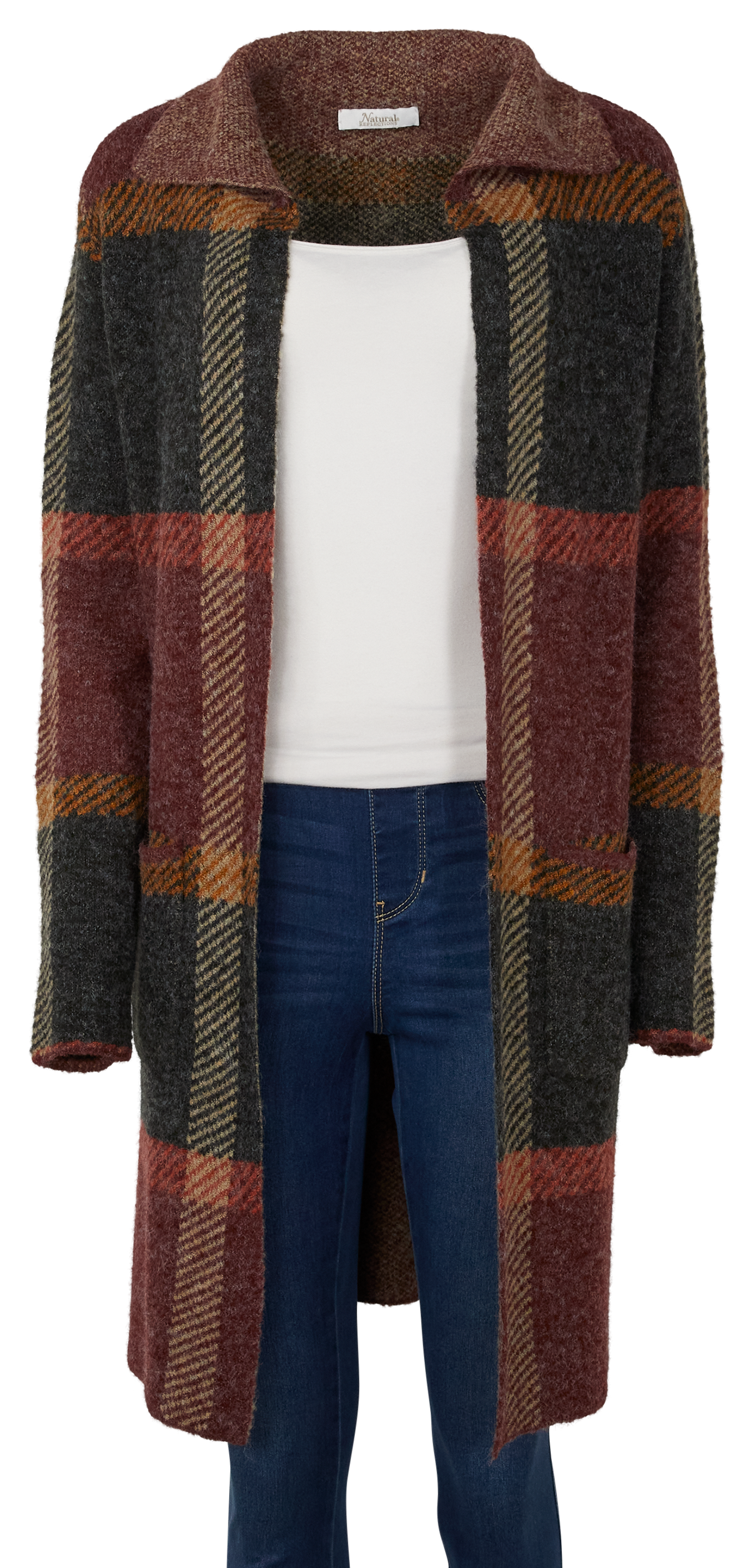 NATURAL REFLECTIONS Brooklyn Coatigan