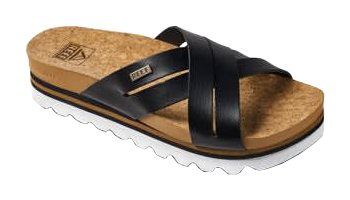 Image of Reef Cushion Bloom Hi Slide Sandals for Ladies
