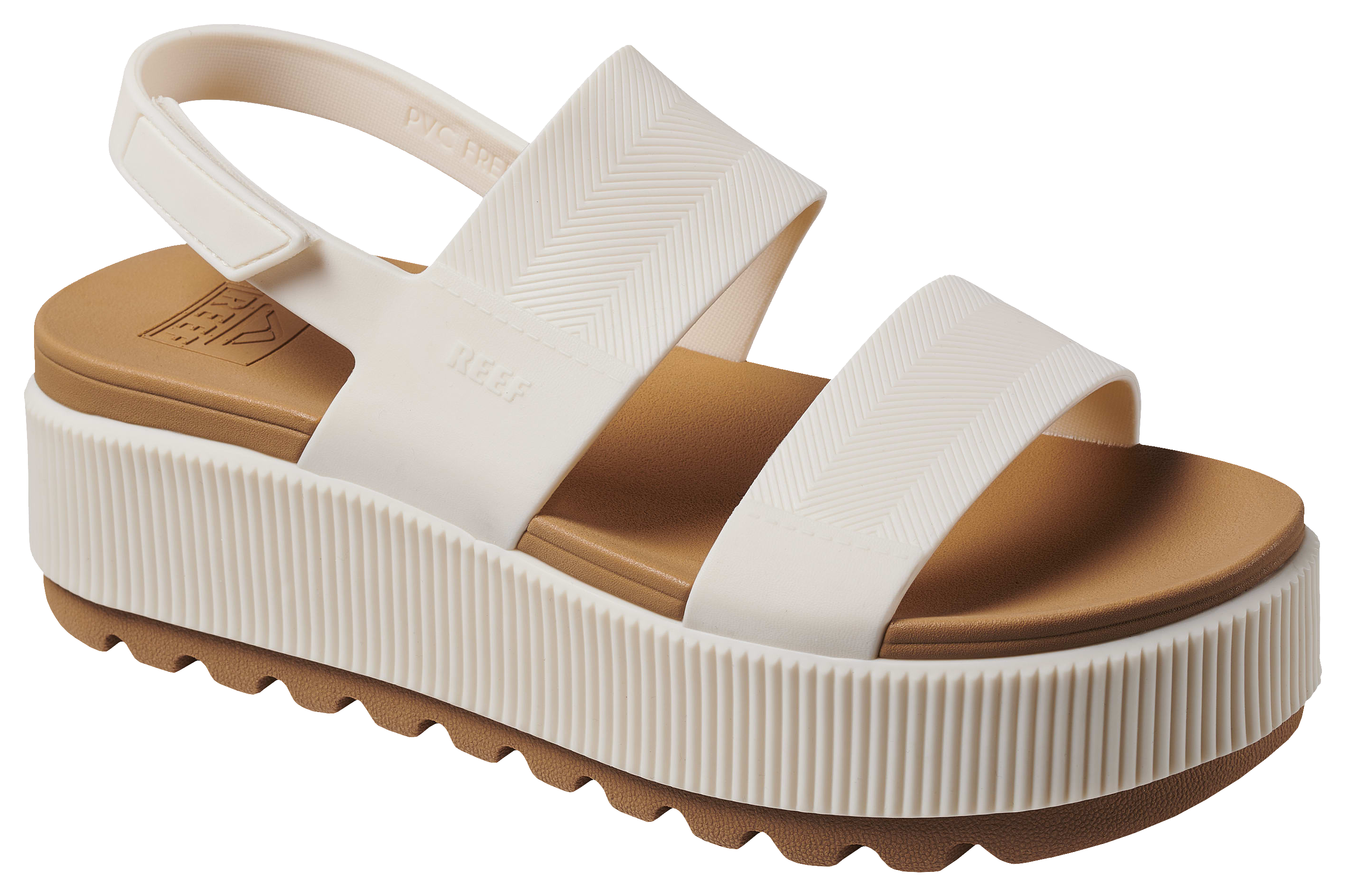 Image of Reef Water Vista Higher Platform Sandals for Ladies - Cloud