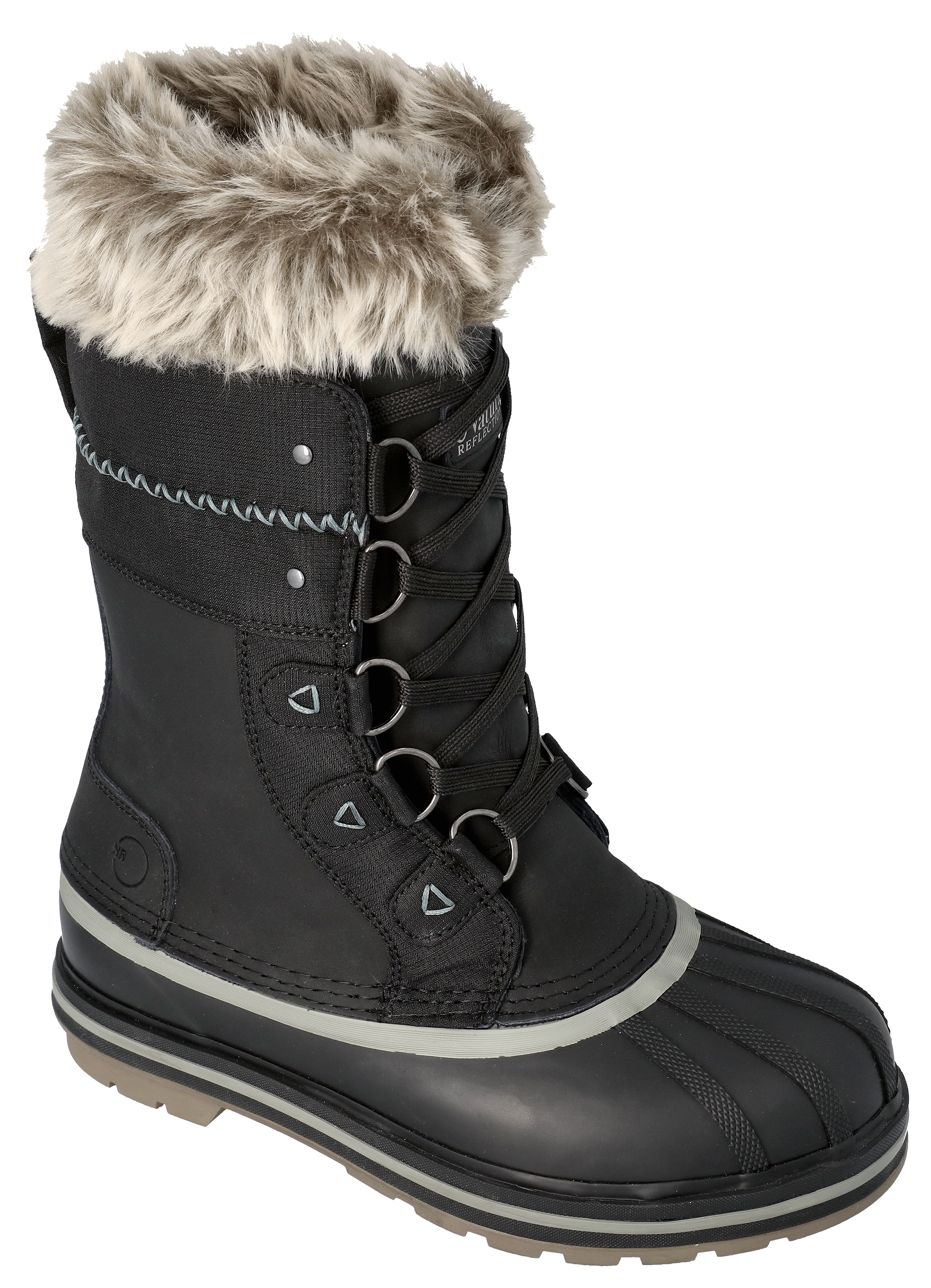 Image of Natural Reflections Caisyn Insulated Pac Boots for Ladies - Black - 6M