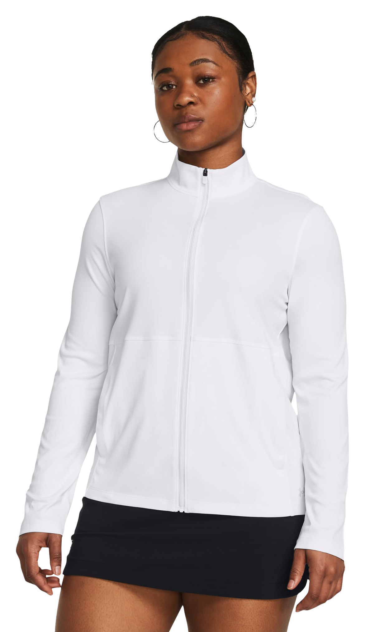 Image of Under Armour Fish Pro Full-Zip Jacket for Ladies - White/Halo Gray - S