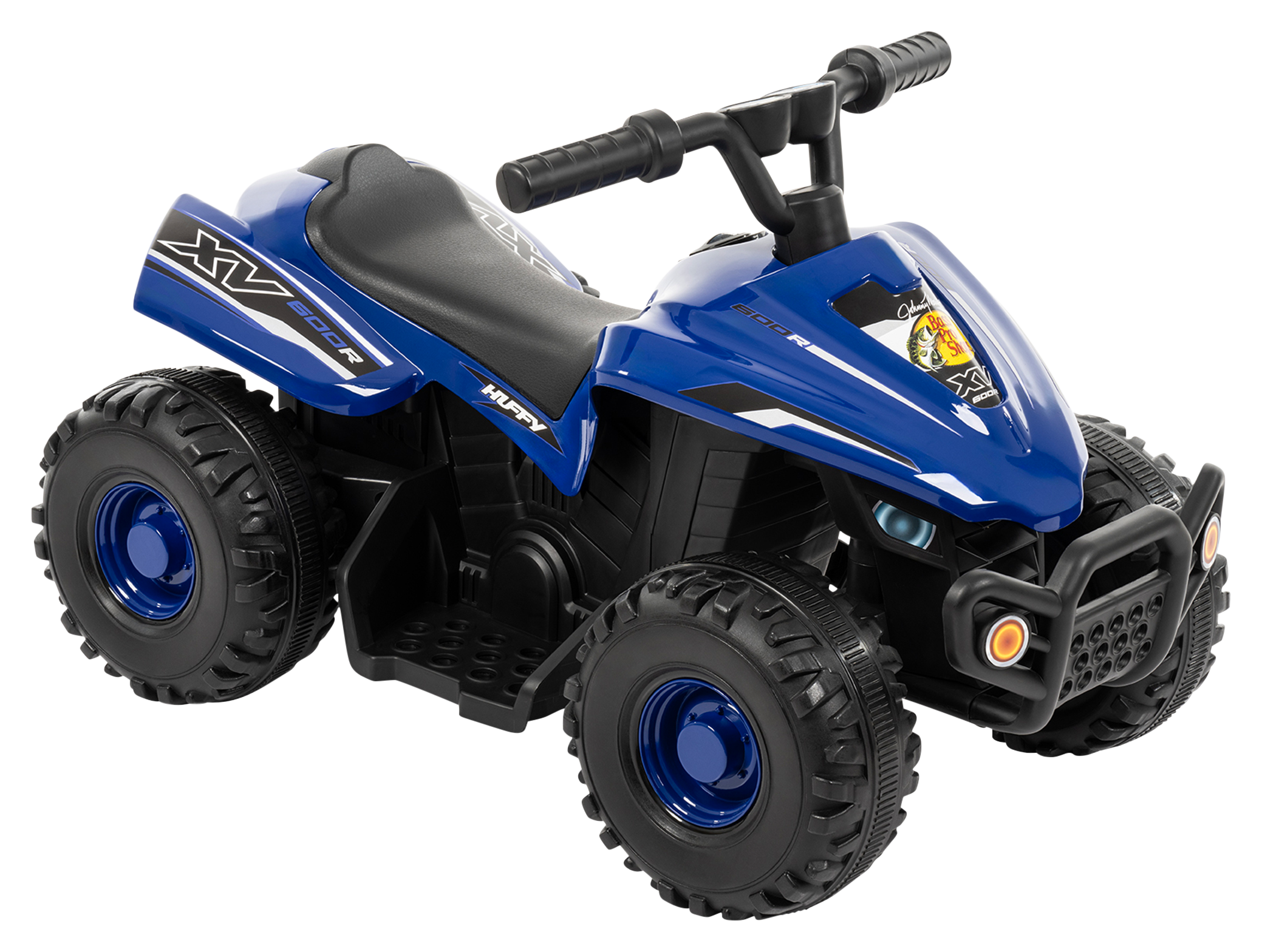 Image of Bass Pro Shops 6V Battery Ride-On Mini Quad for Kids from Huffy - Navy