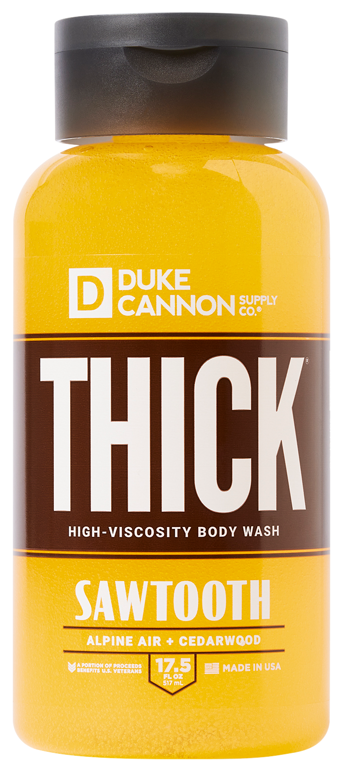 DUKE Cannon Supply Co. Sawtooth THICK High-Viscosity Body Wash