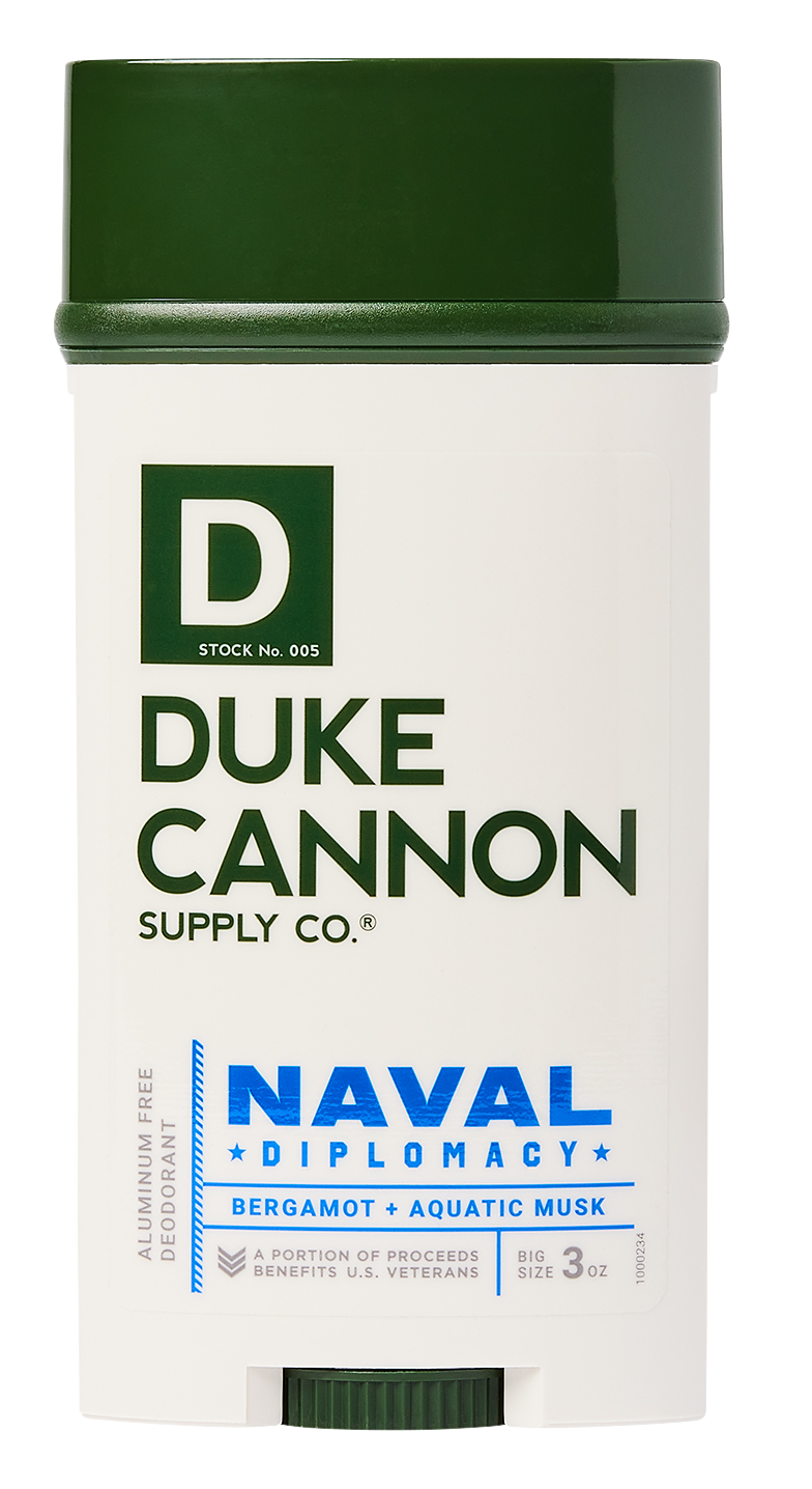DUKE Cannon Supply Co. Naval Diplomacy Aluminum-Free Deodorant