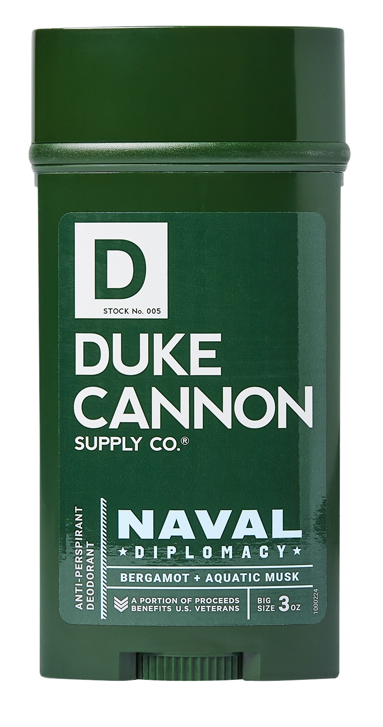 DUKE Cannon Supply Co. Naval Diplomacy Antiperspirant Deodorant