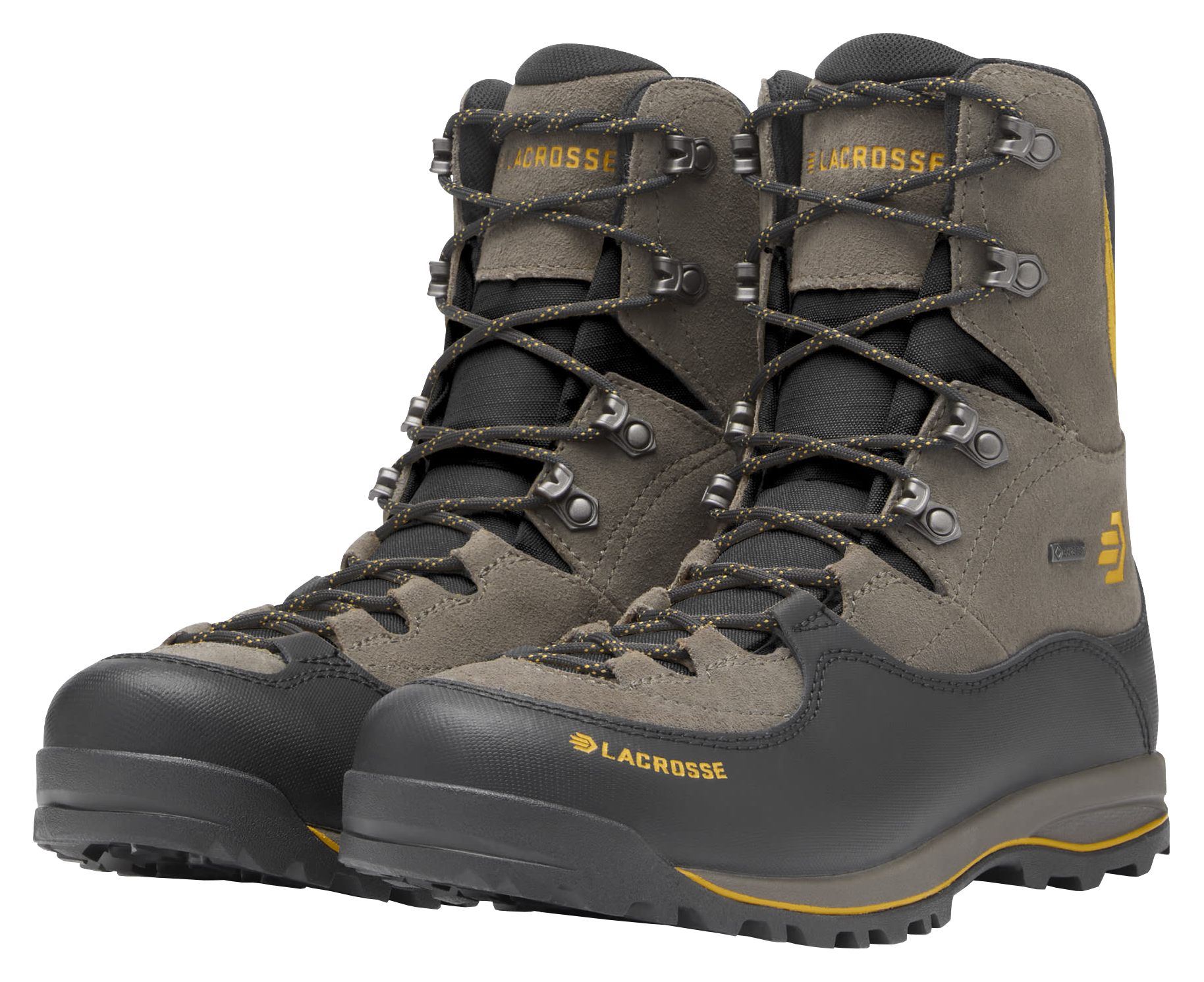 Image of LaCrosse Ursa ES GORE-TEX Waterproof Hunting Boots for Men - Brown/Gold - 8M