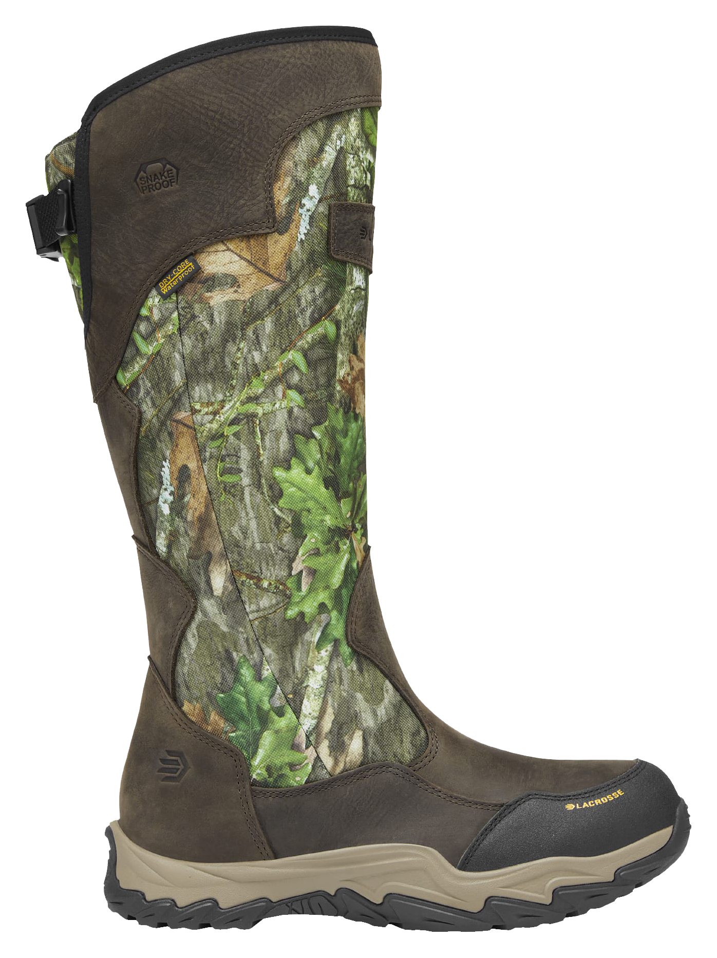 LaCrosse Venom II NWTF Waterproof Wellington Snake Boots for Men - Mossy Oak Obsession NWTF - 8W