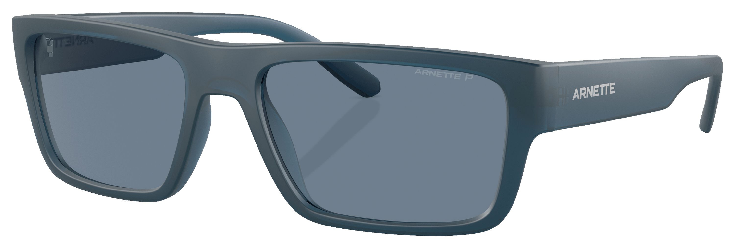 Image of Arnette Phoxer AN4338 Polarized Sunglasses - Frosted Blue/Dark Blue - Large