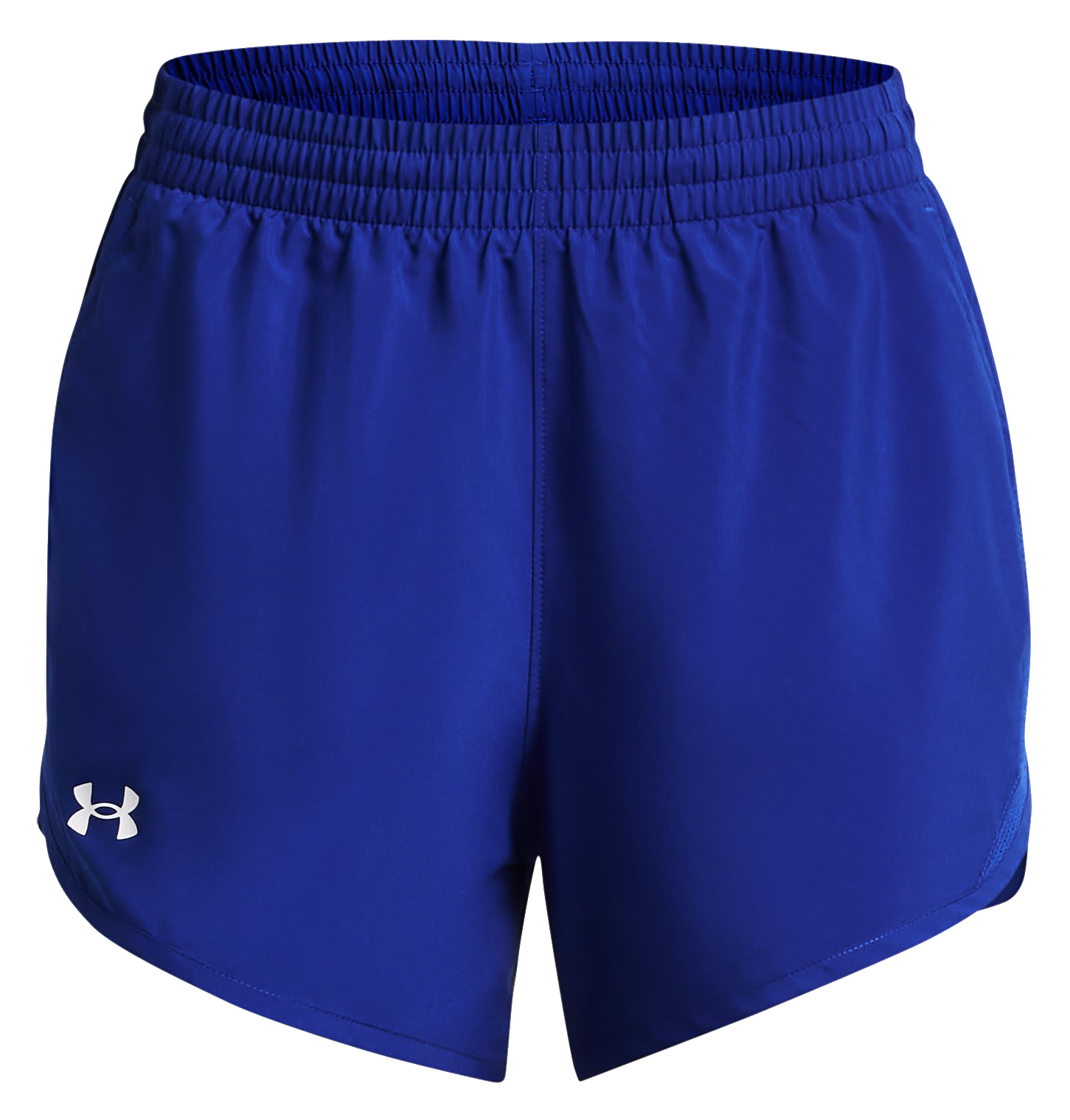 Under Armour Fly-By Unlined 3'' Shorts for Ladies - Royal/White - L