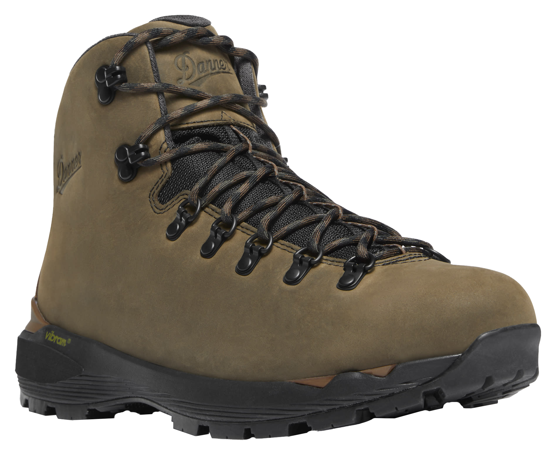 Image of Danner Mountain 600 Evo GORE-TEX Hiking Boots for Men | Bass Pro Shops - Topsoil Brown/Black - 7M