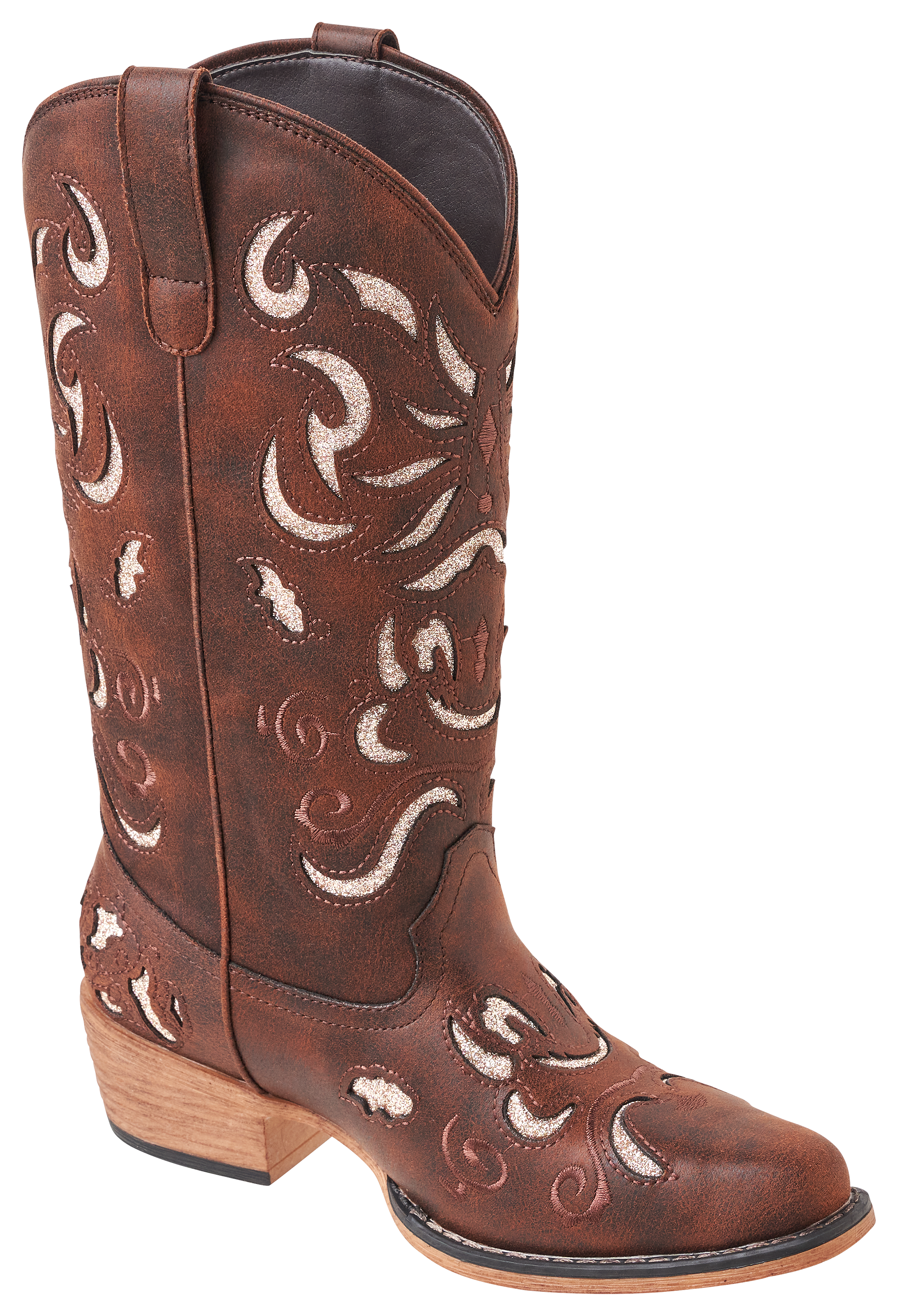 Image of Natural Reflections Kane Western Boots - Brown - 8M