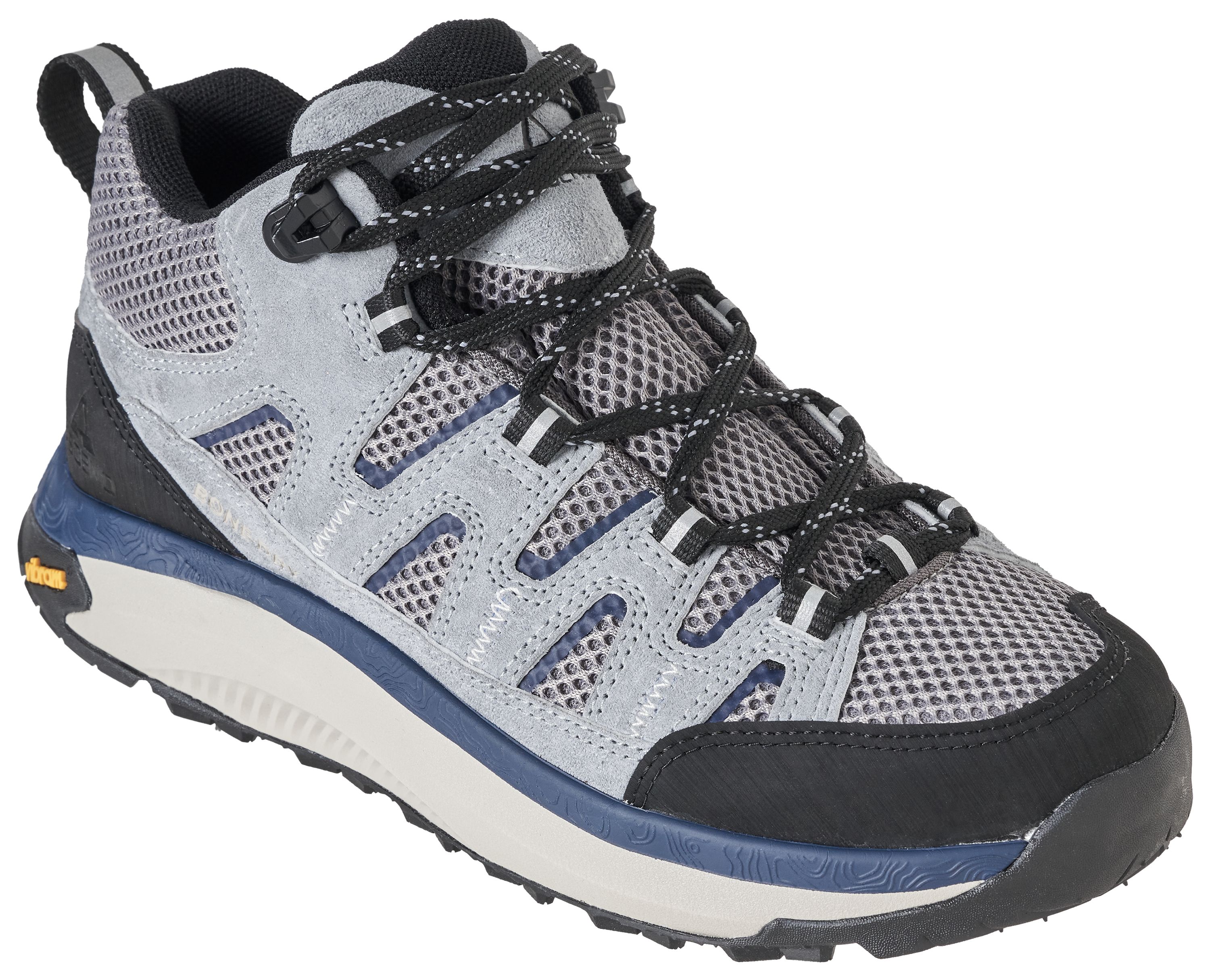 Image of Ascend Mojave Classic Mid Waterproof Hiking Boots for Ladies - Charcoal/Tradewinds/Navy - 6M