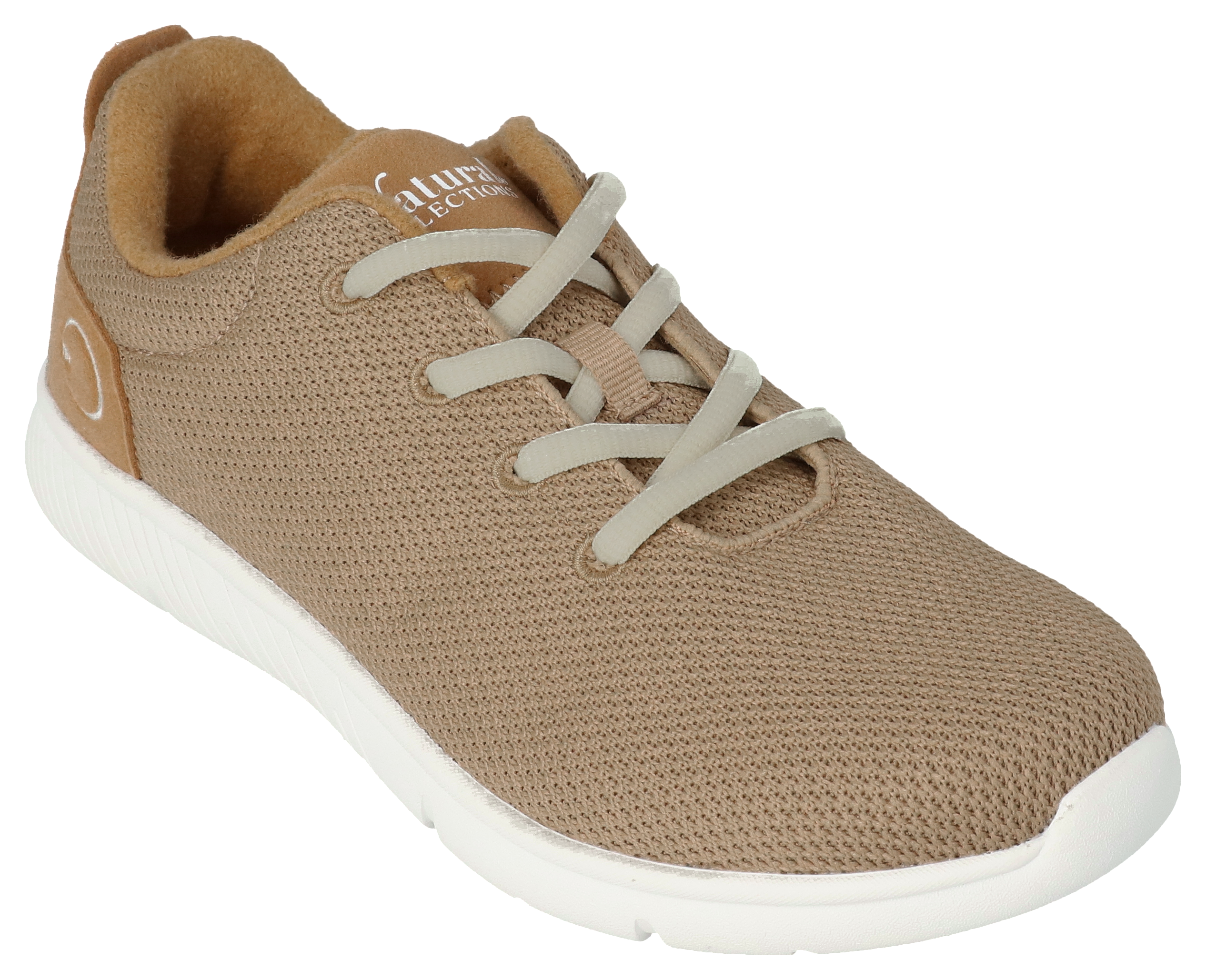 Image of Natural Reflections Swift River Lace-Up Casual Shoes - Tannin