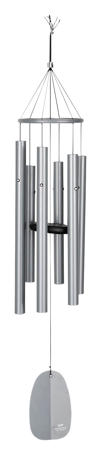 Woodstock Chimes Bells of Paradise Wind Chime - Harbor Gray