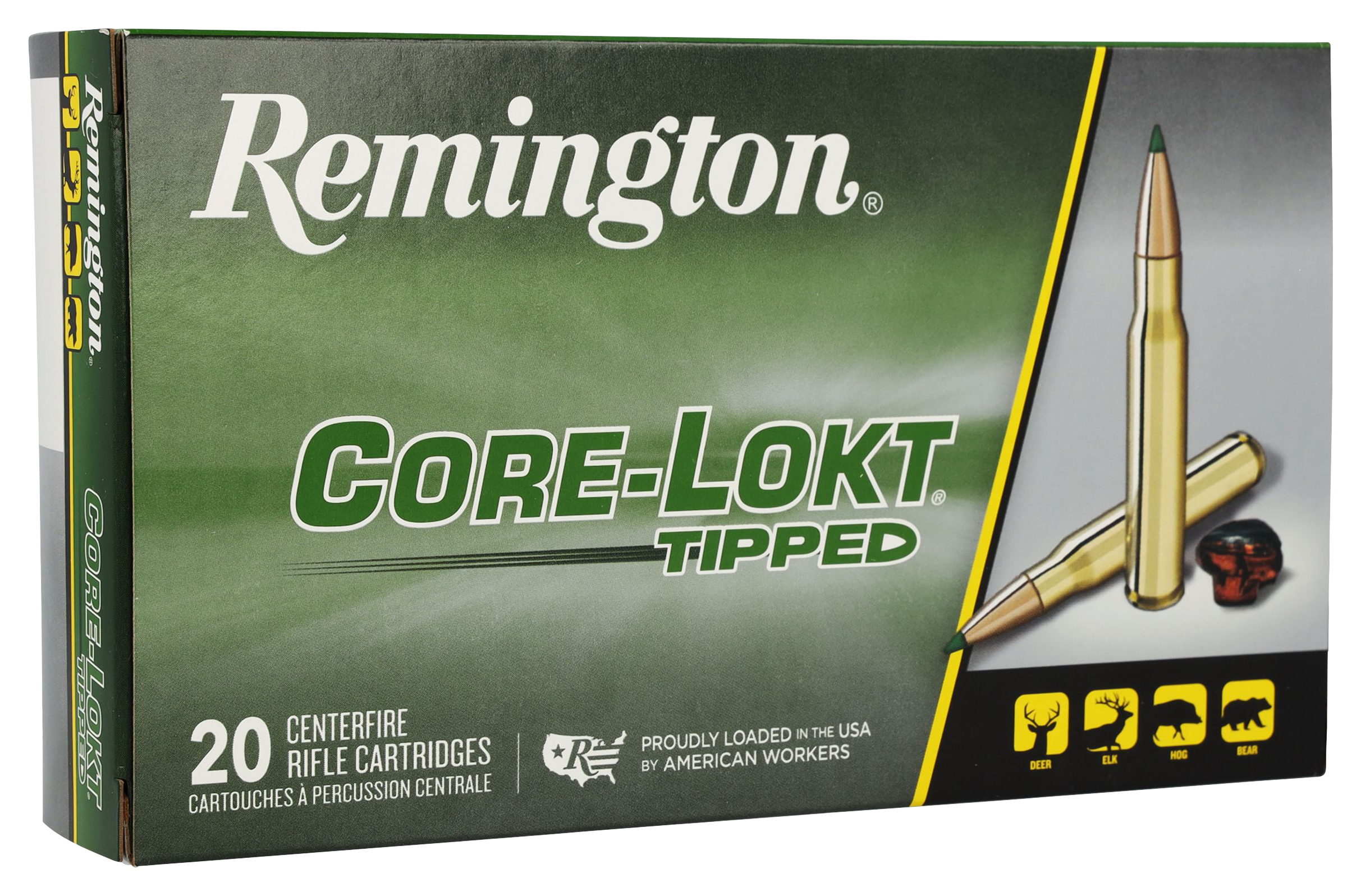 Image of Remington Core-Lokt Tipped .360 Buckhammer 180 Grain Centerfire Rifle Ammo