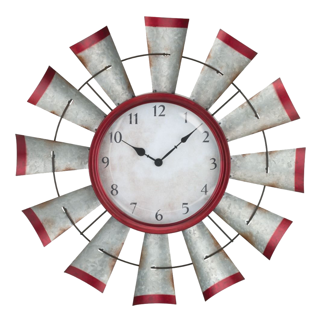 Image of Regal Art & Gift Windmill Wall Clock