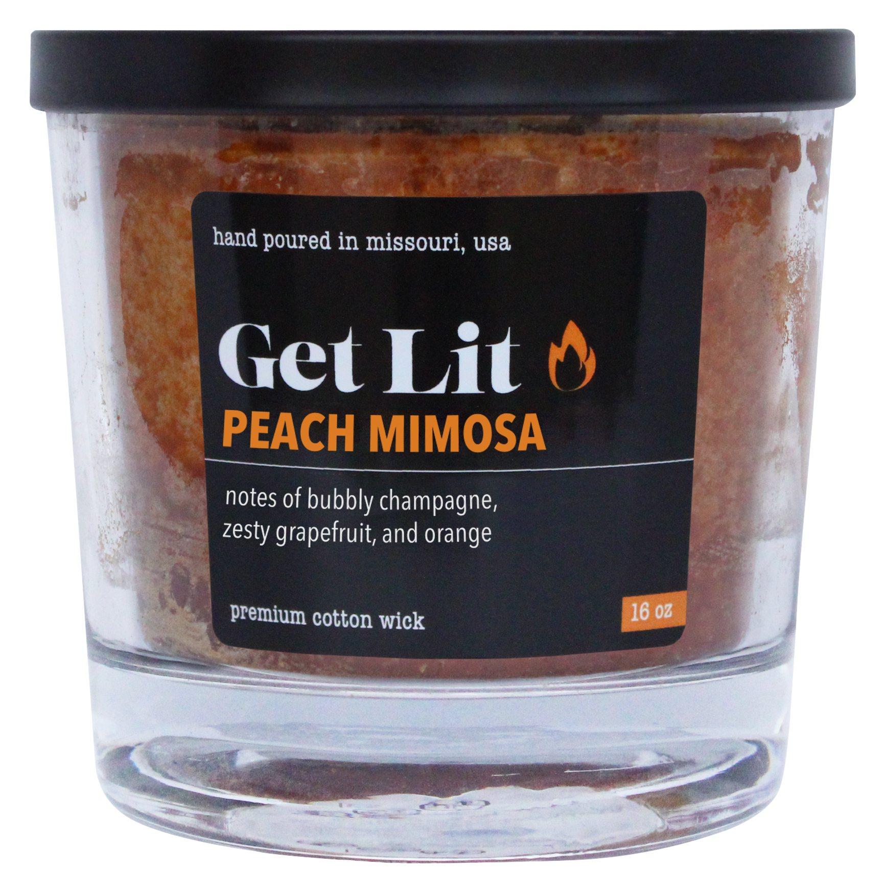 MCCALL'S Candles Get Lit Peach Mimosa Candle
