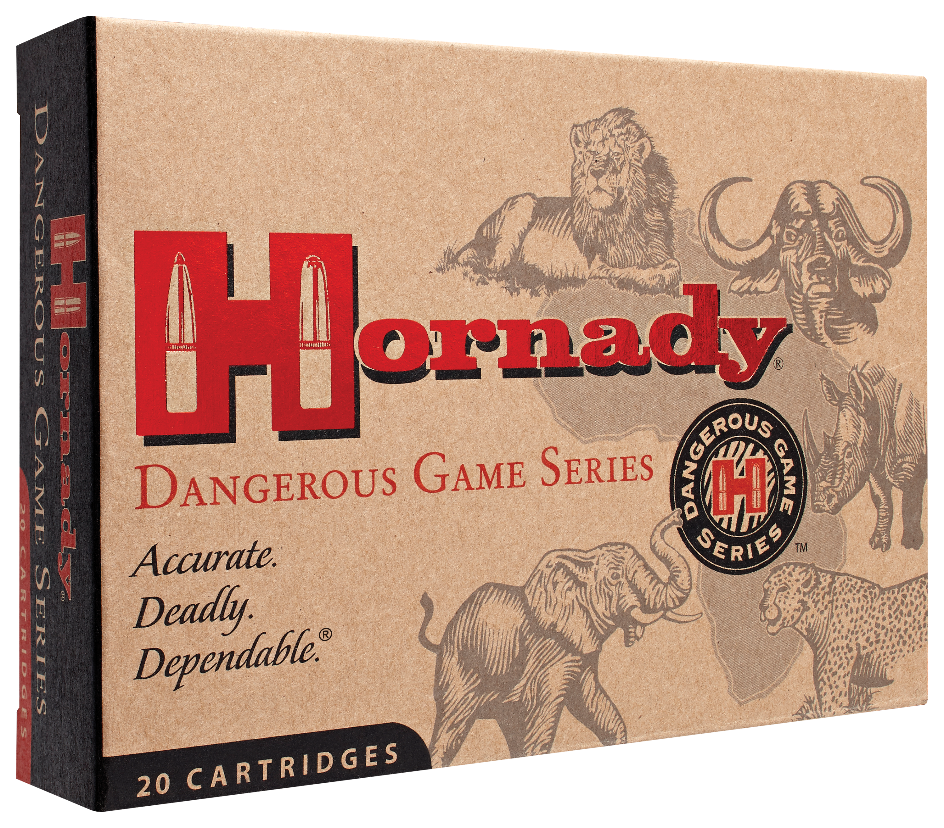 Hornady Dangerous Game Series .470 NE 500 Grain Centerfire Rifle Ammo