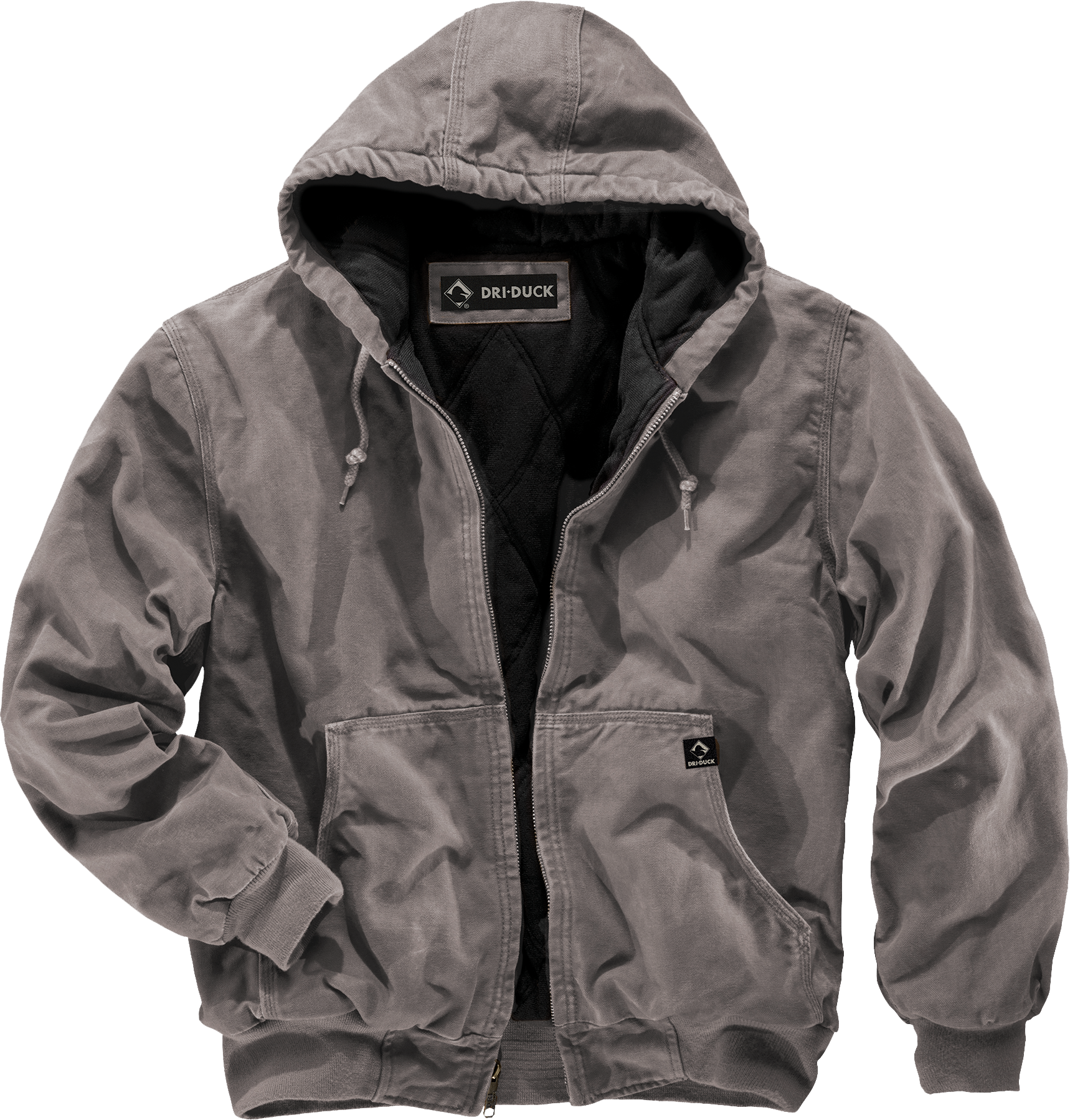 Image of Dri-Duck Cheyenne Jacket for Men - Gravel - S