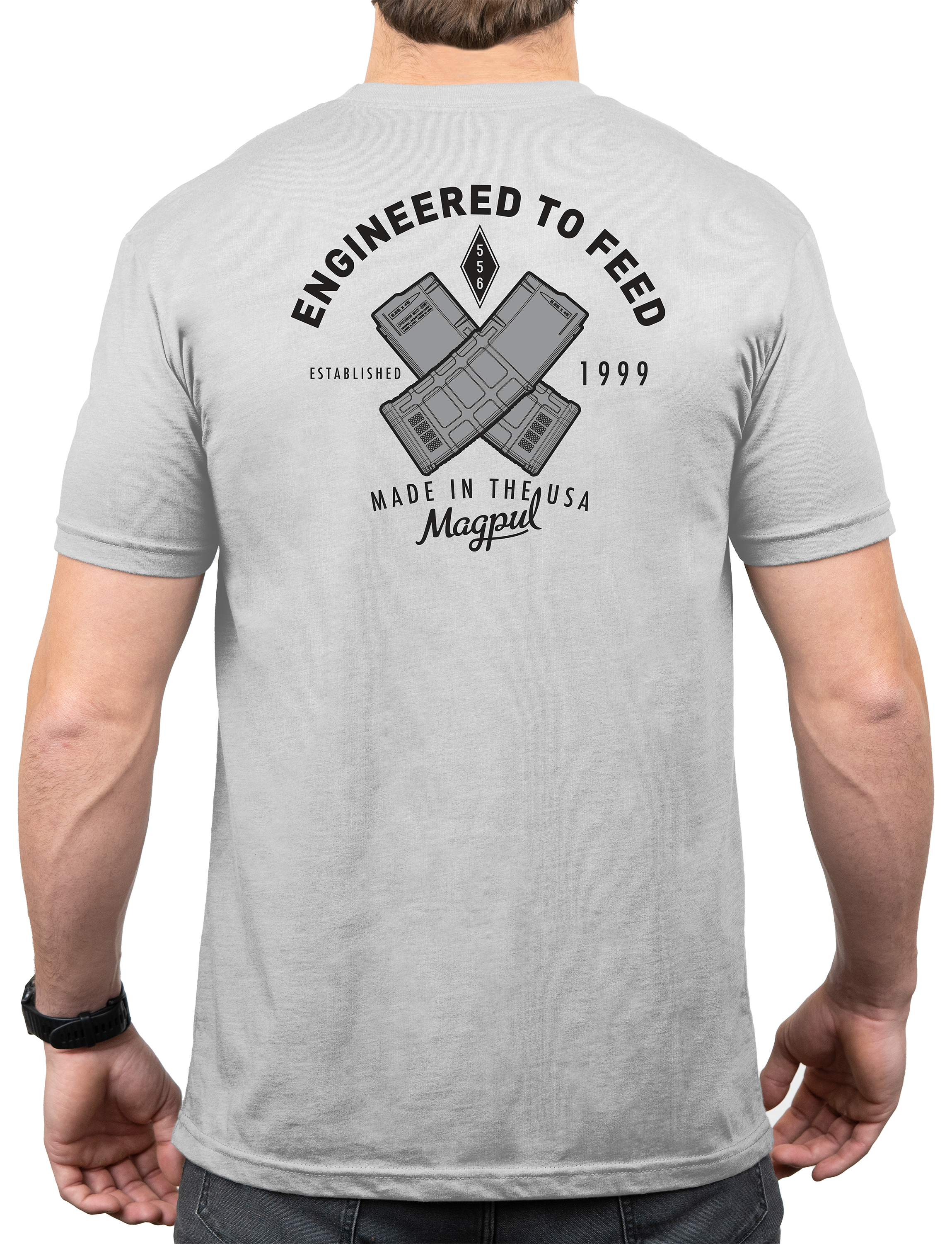 Magpul Engineered to Feed Short-Sleeve T-Shirt - Stone Gray Heather