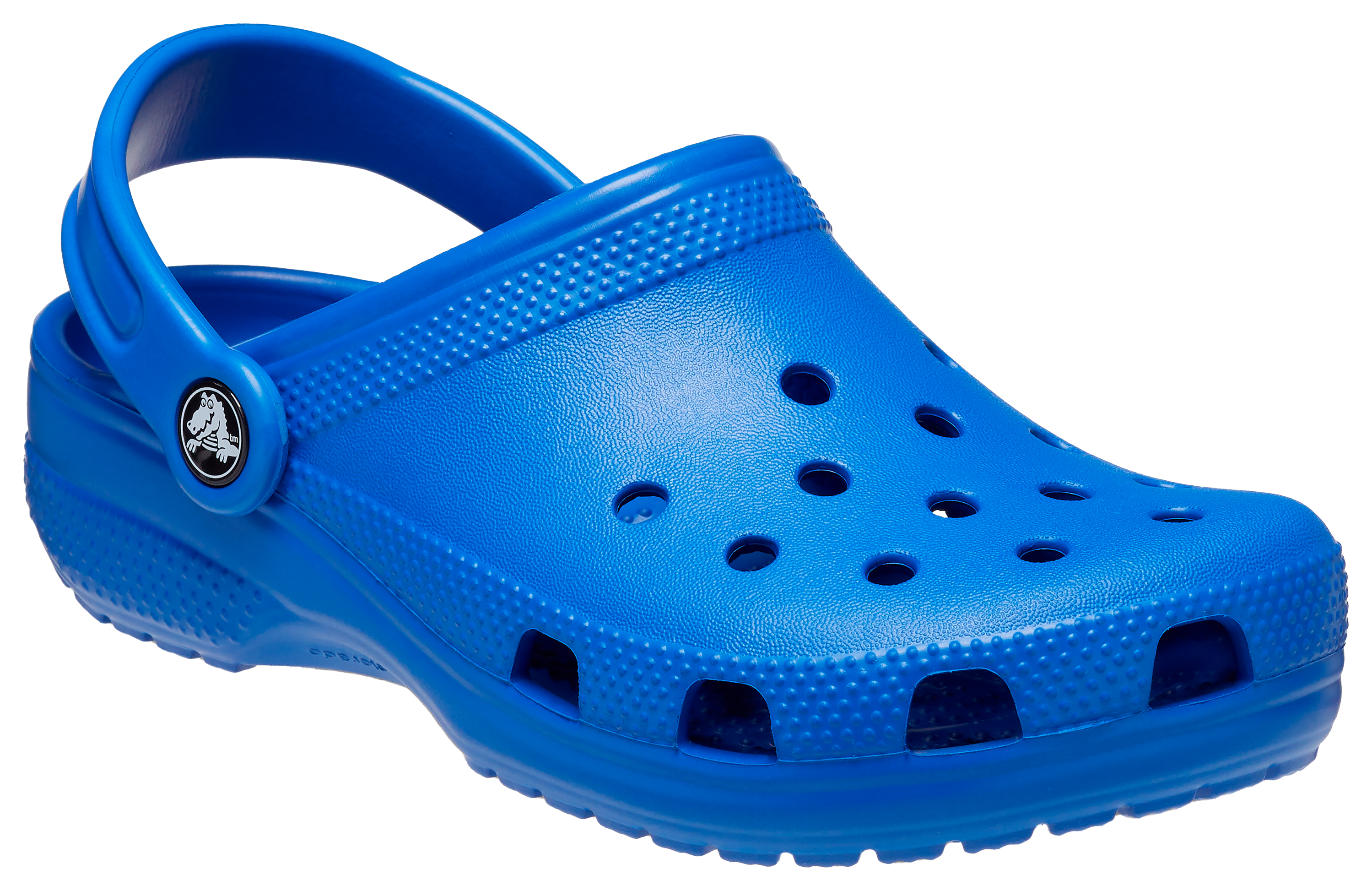 Image of Crocs Classic Clogs for Kids - Blue Bolt