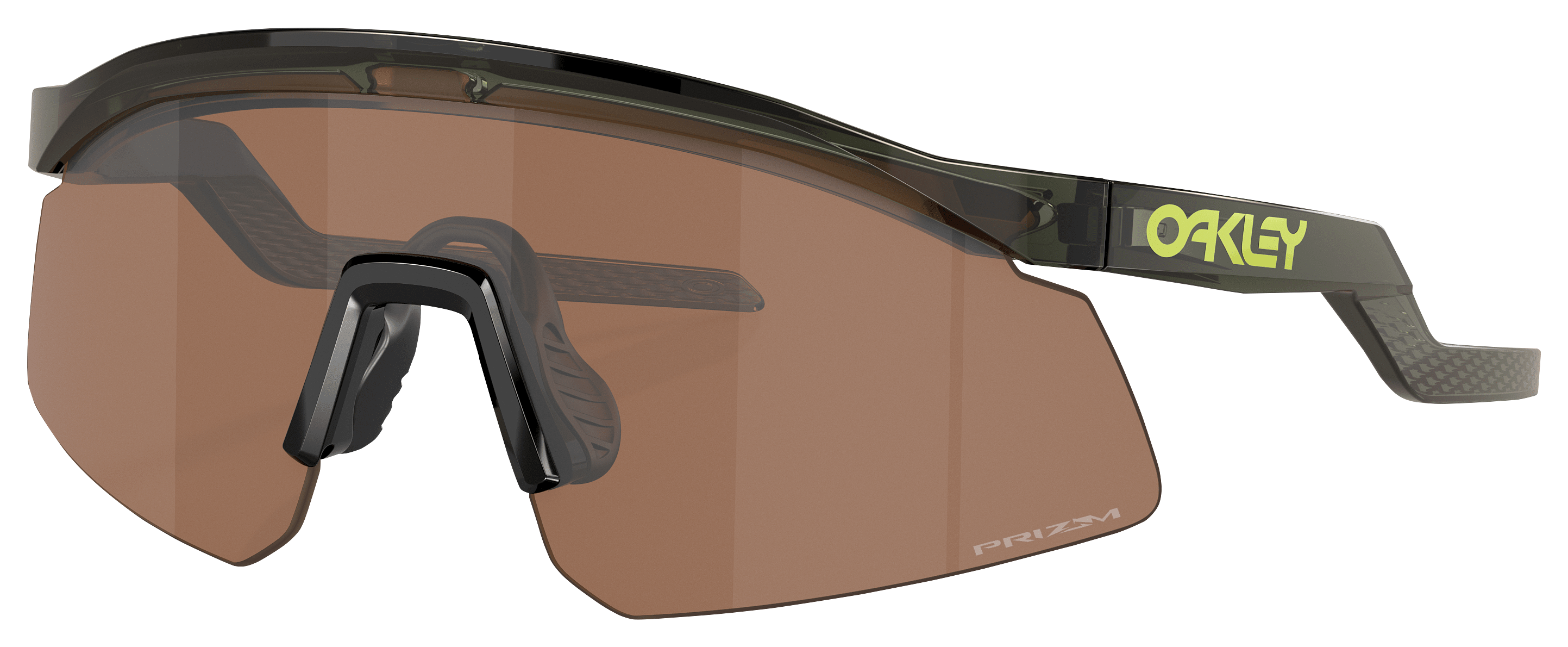 Image of Oakley Hydra OO9229 Prizm Bronze Mirror Sunglasses - Olive Ink/Prizm Tungsten Mirror - X-Large