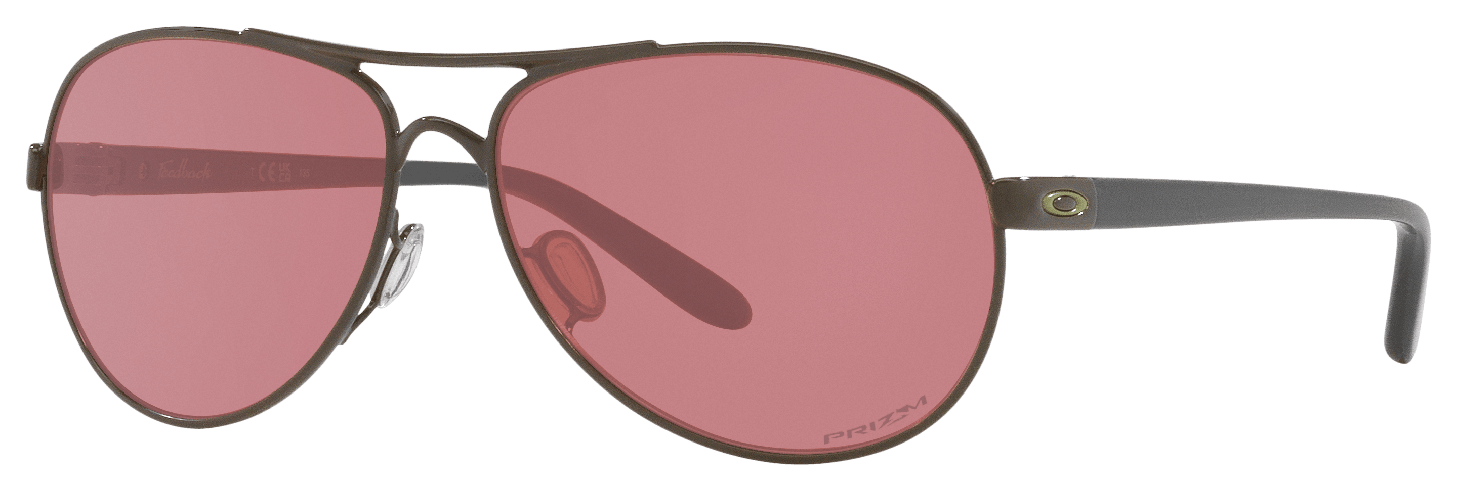 Image of Oakley Feedback OO4079 Prizm Golf Mirror Sunglasses for Ladies