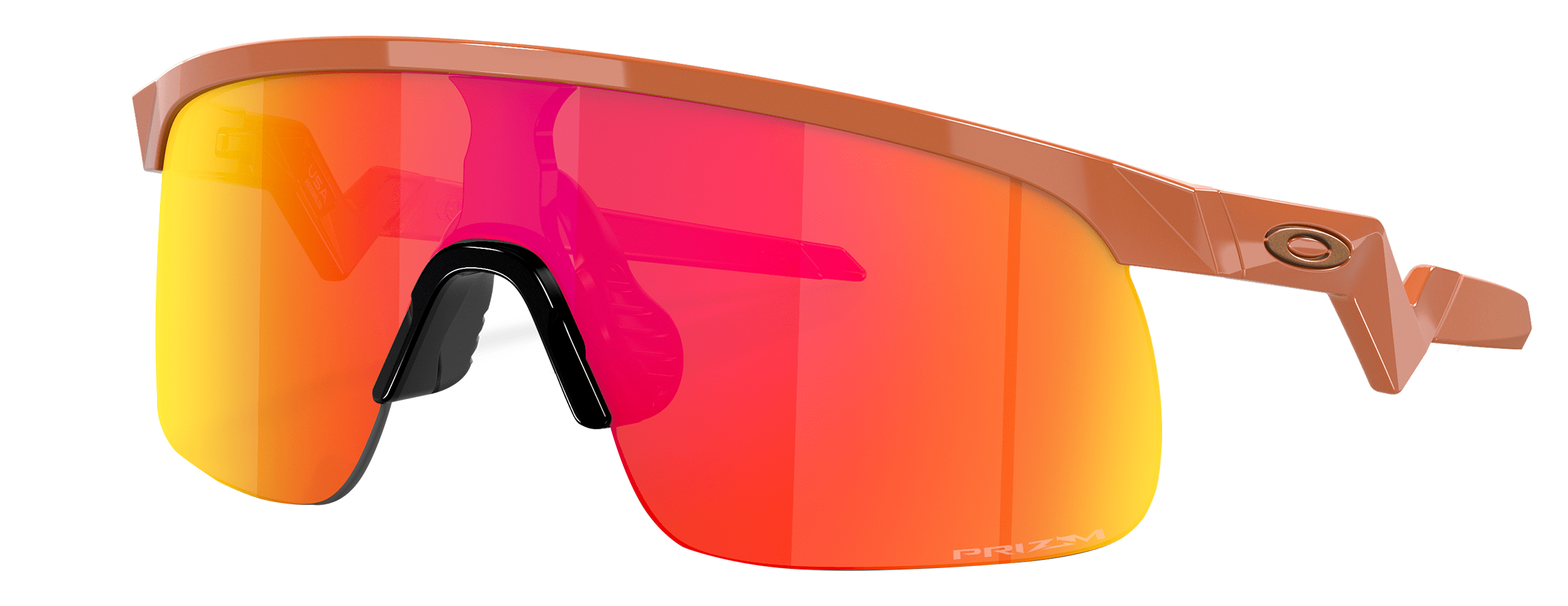 Image of Oakley Jr. Resistor OJ9010 Prizm Bronze Mirror Sunglasses for Kids