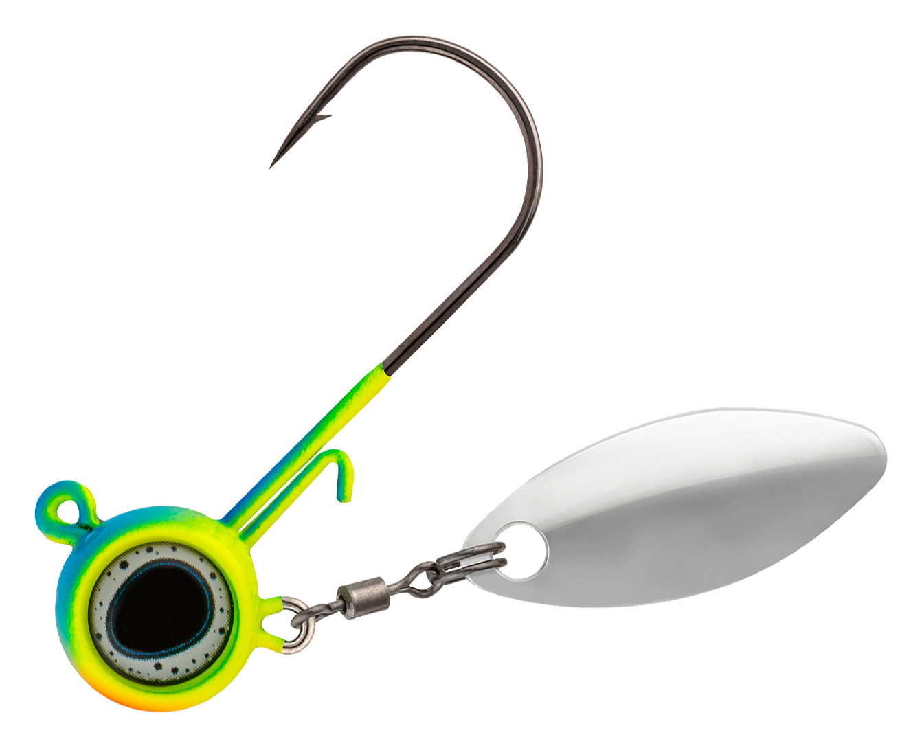 Image of Northland Fishing Tackle Deep-Vee Spin Jighead - Parrot - 1/8 oz.