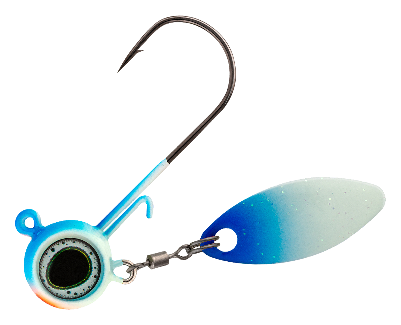 Image of Northland Fishing Tackle Deep-Vee Spin Jighead - Moonlight - 1/4 oz.