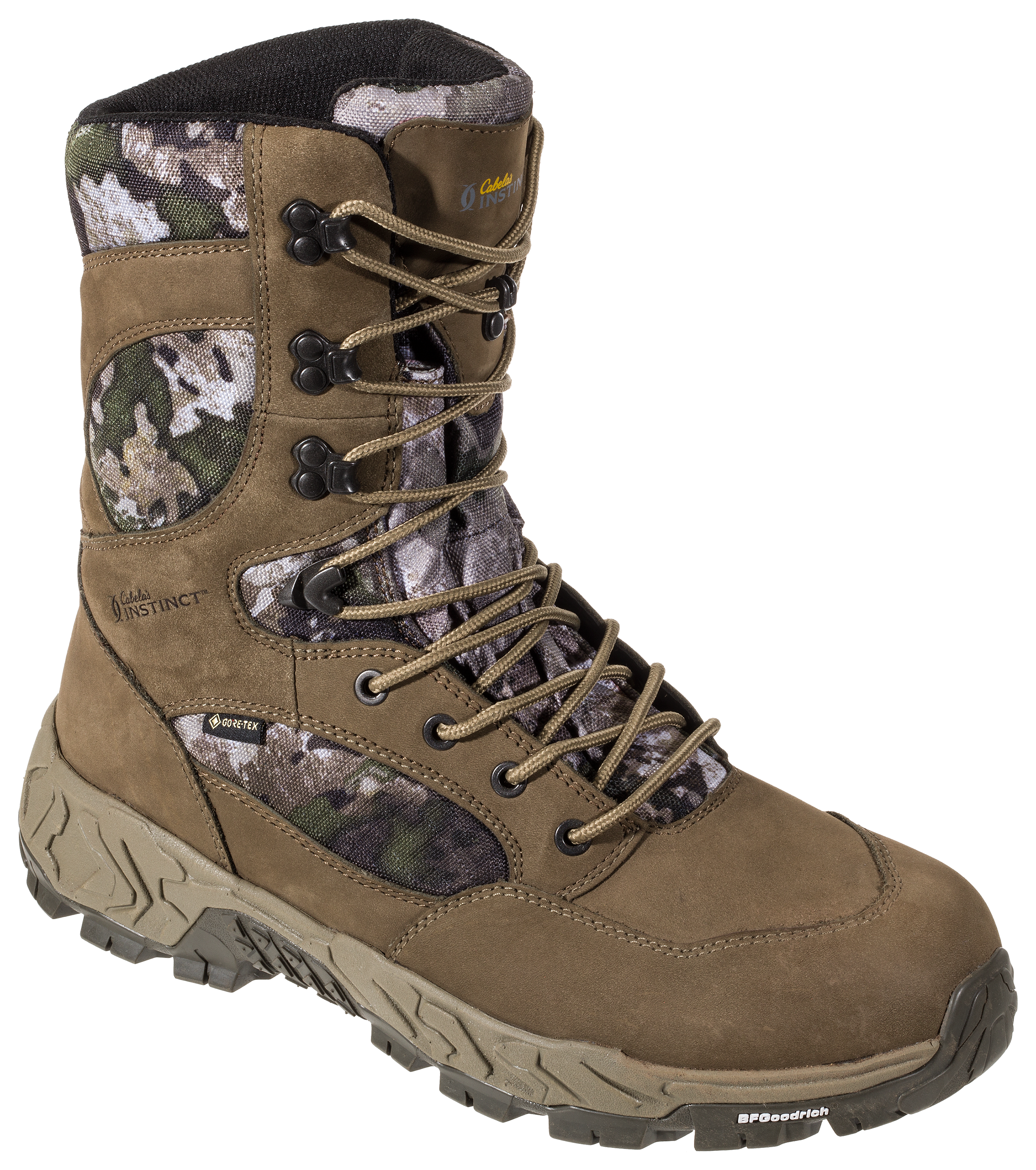 Image of Cabela's Instinct Credence GORE-TEX Hunting Boots for Men - Olive/TrueTimber VSX - 11.5M