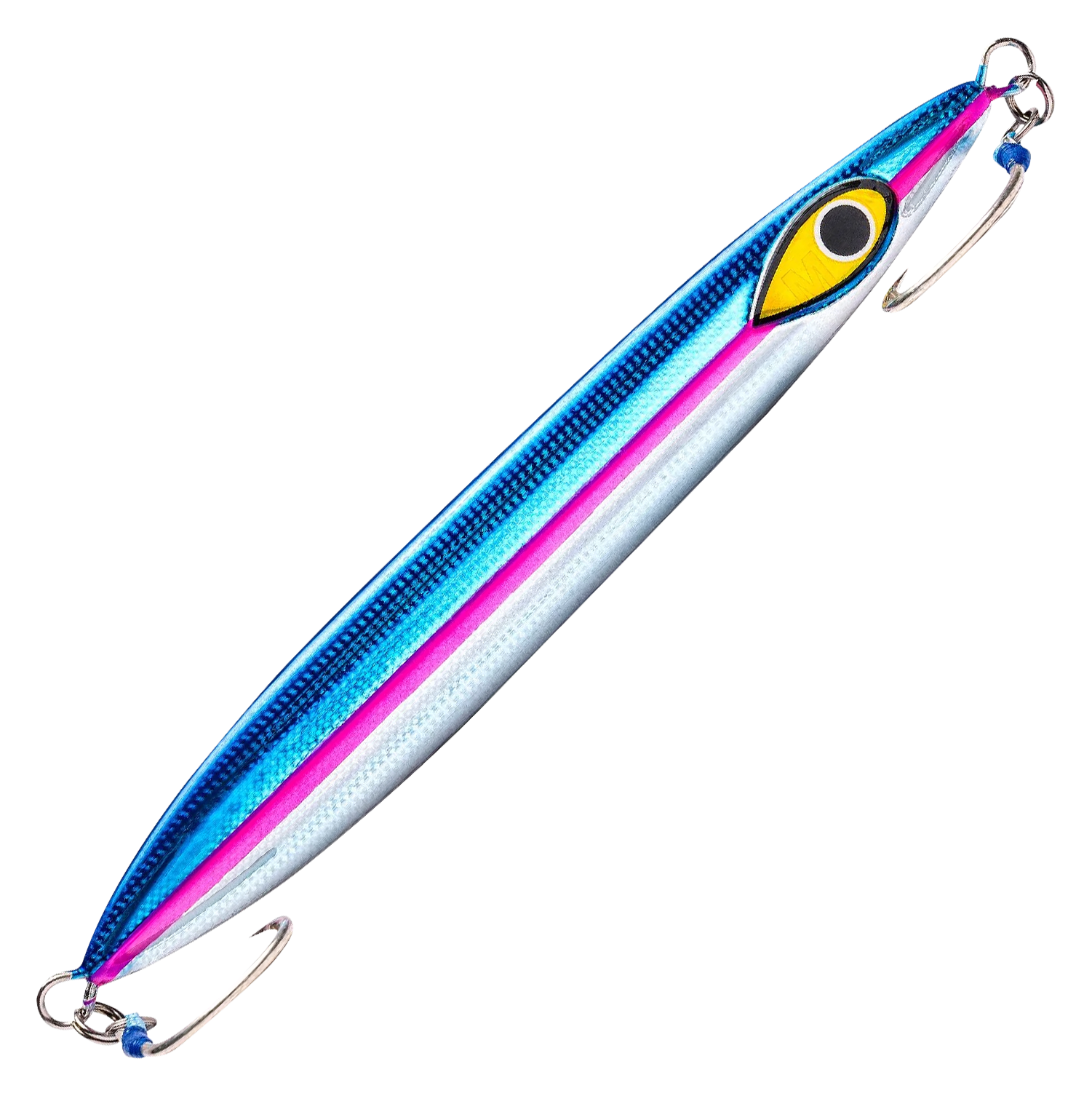 Image of Mustad Rip Roller Jig - Silver Pink Blue - 15 oz.