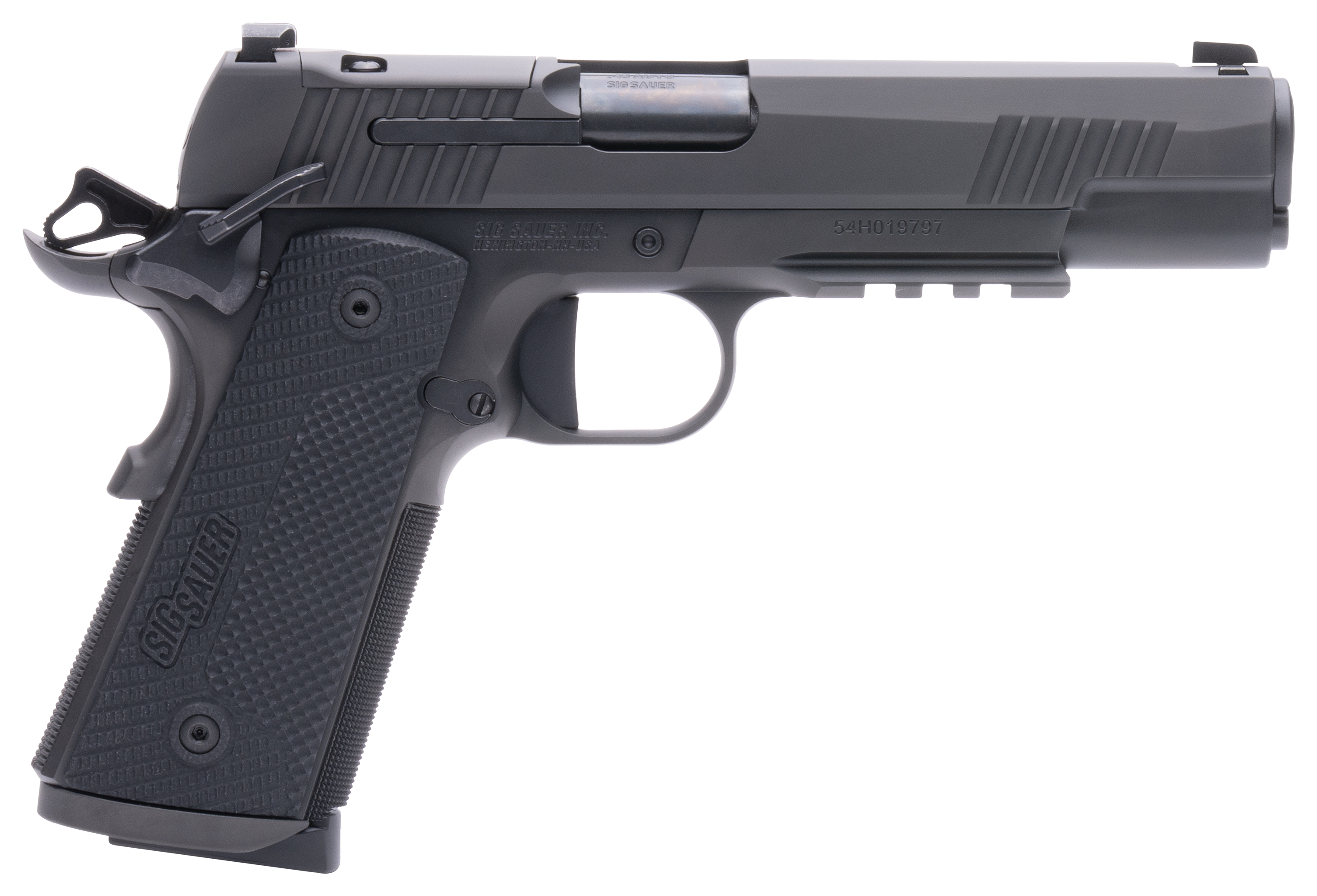 Sig Sauer 1911X FullSize SingleAction Pistol  45 ACP  Nitron  Black