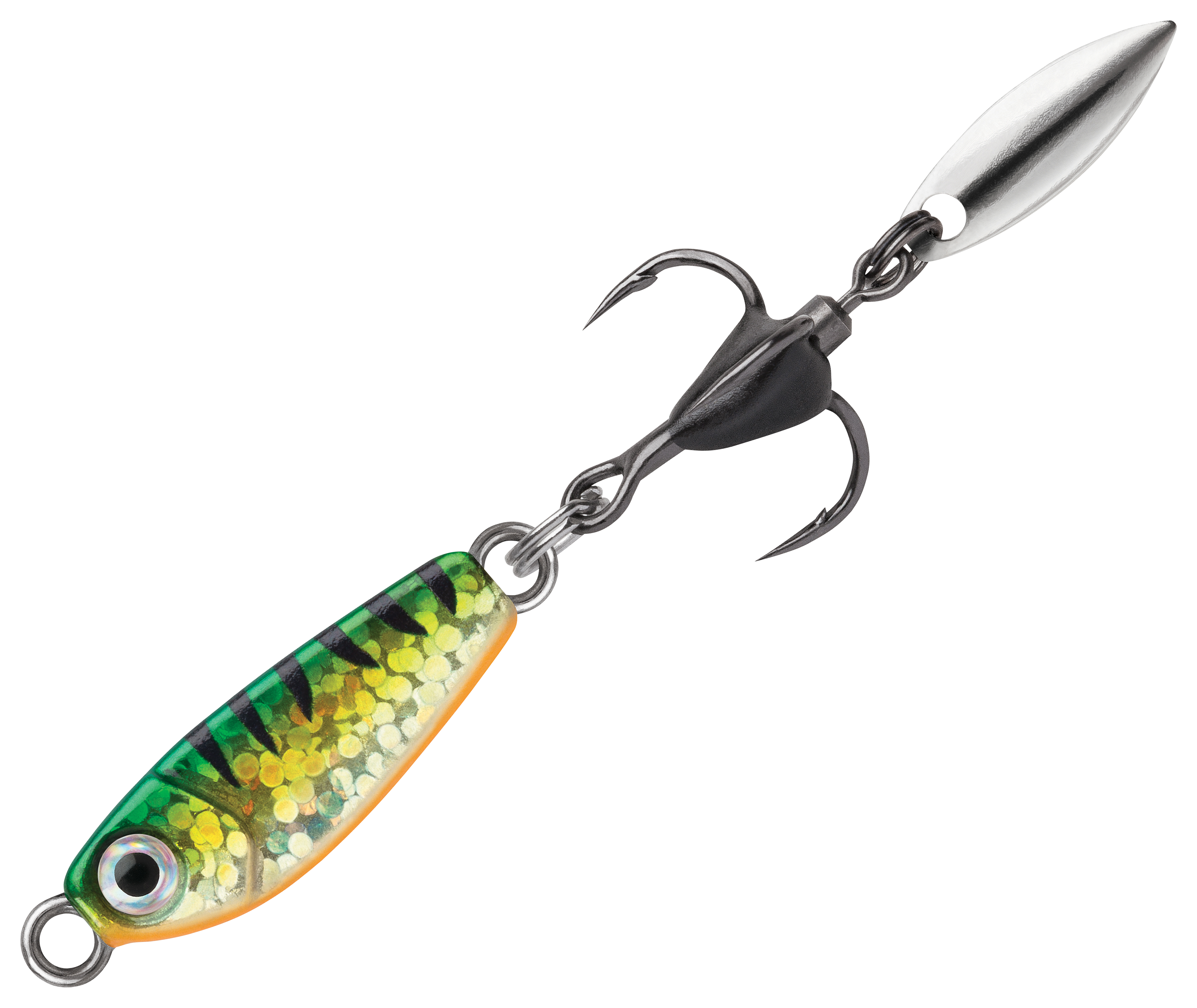 Image of "VMC Bladed Bull Ice Spoon - Perch - 1"", 1/16 oz."