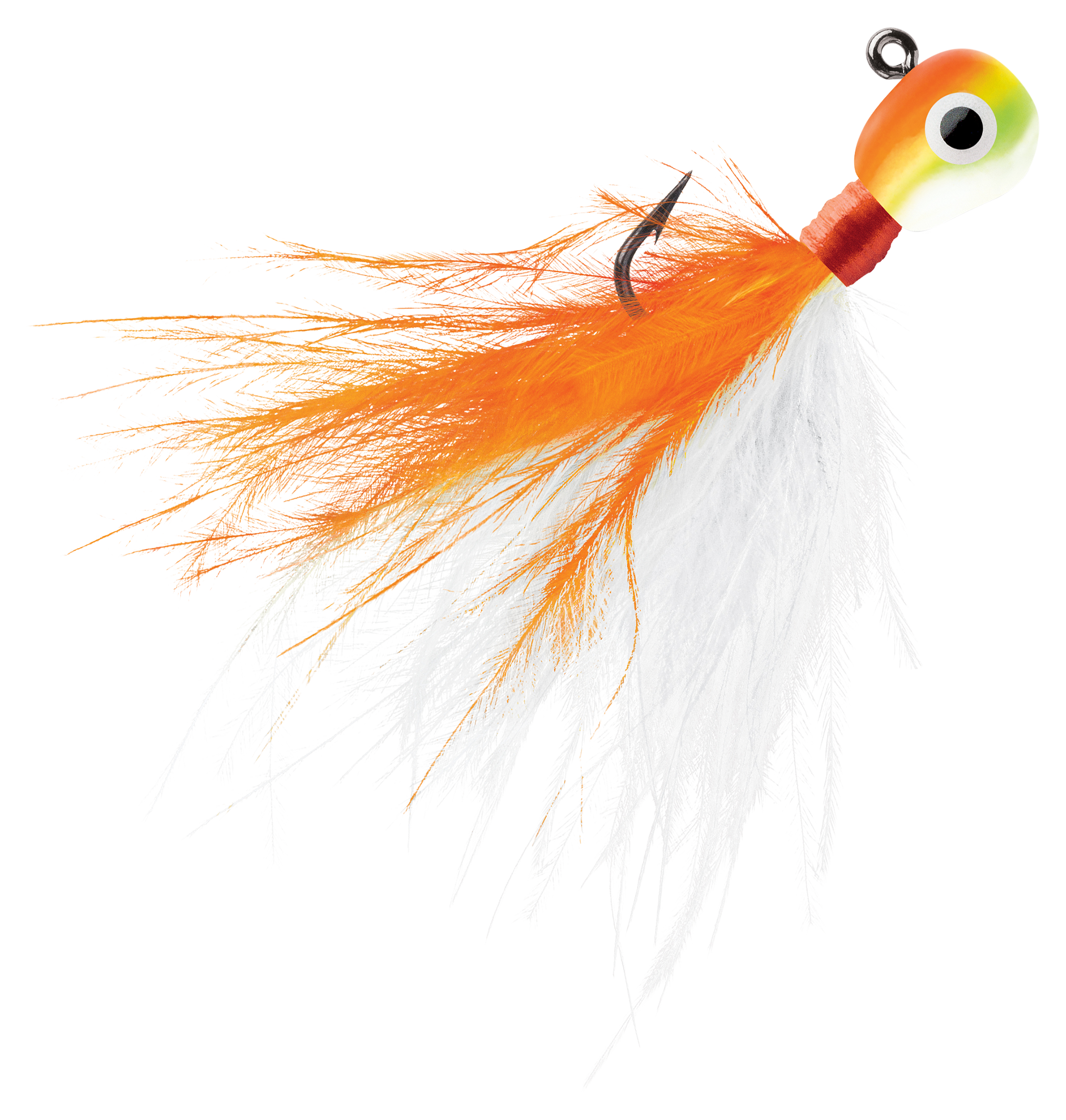 Image of VMC Tungsten Roach Ice Jig - Glow Orange - #12 1/32 oz.