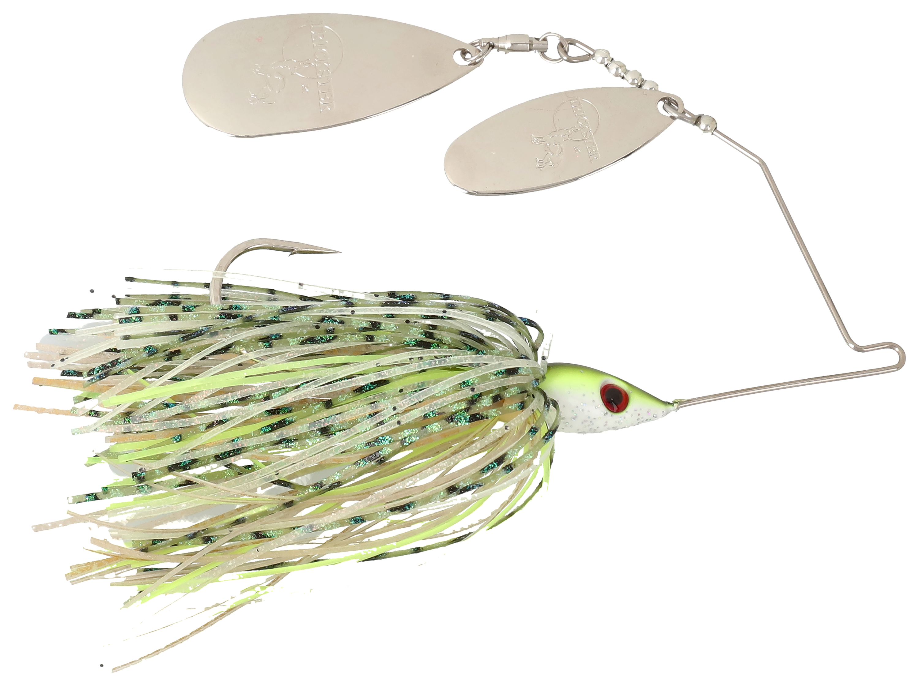 Head Hunter Lures Rick Clunn Trickster Plus Spinnerbait - Chartreuse Pheasant - 3/8 oz.