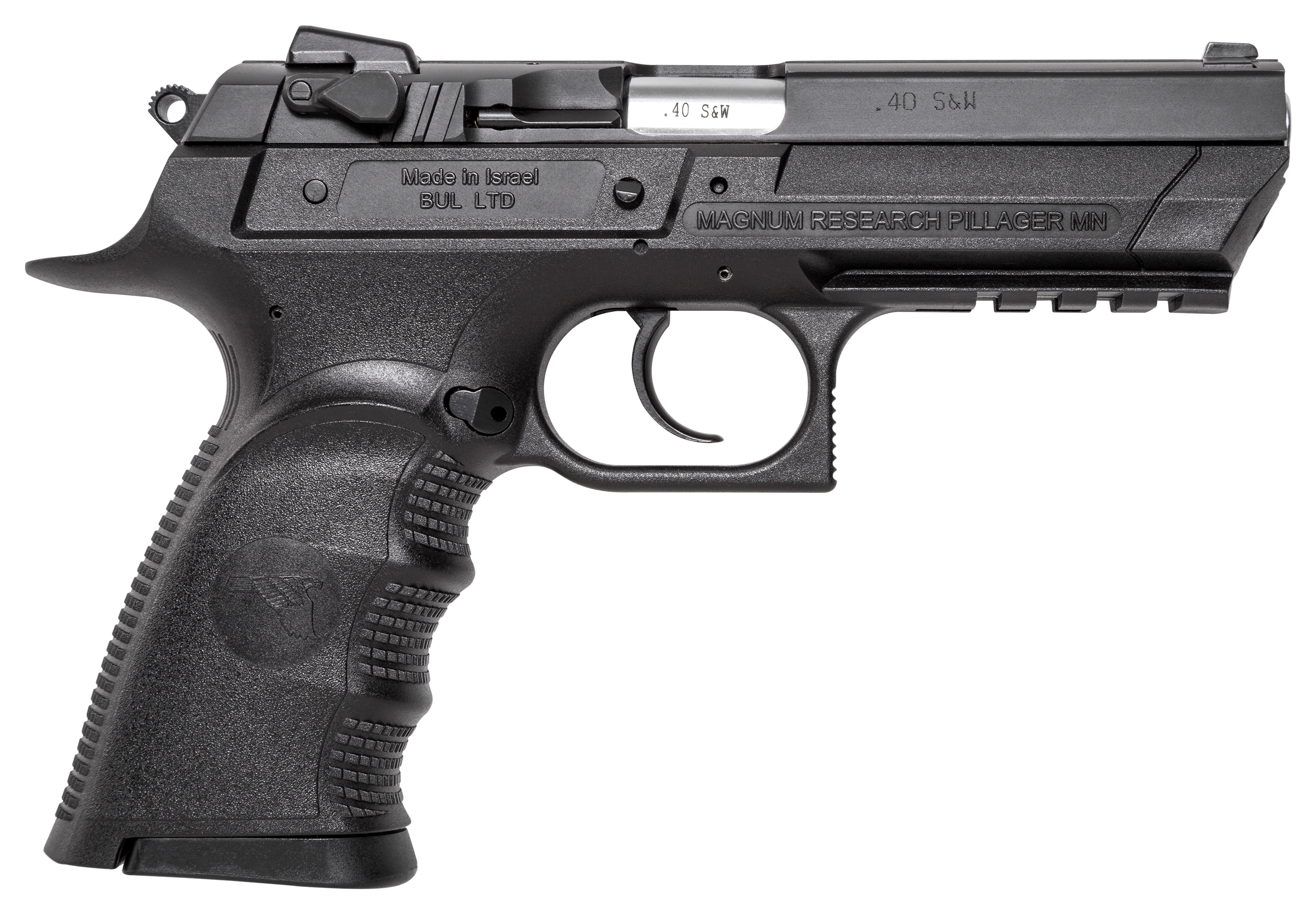 Image of Magnum Research Baby Eagle III Full-Size Semi-Auto Pistol - 9mm - Matte Black Oxide