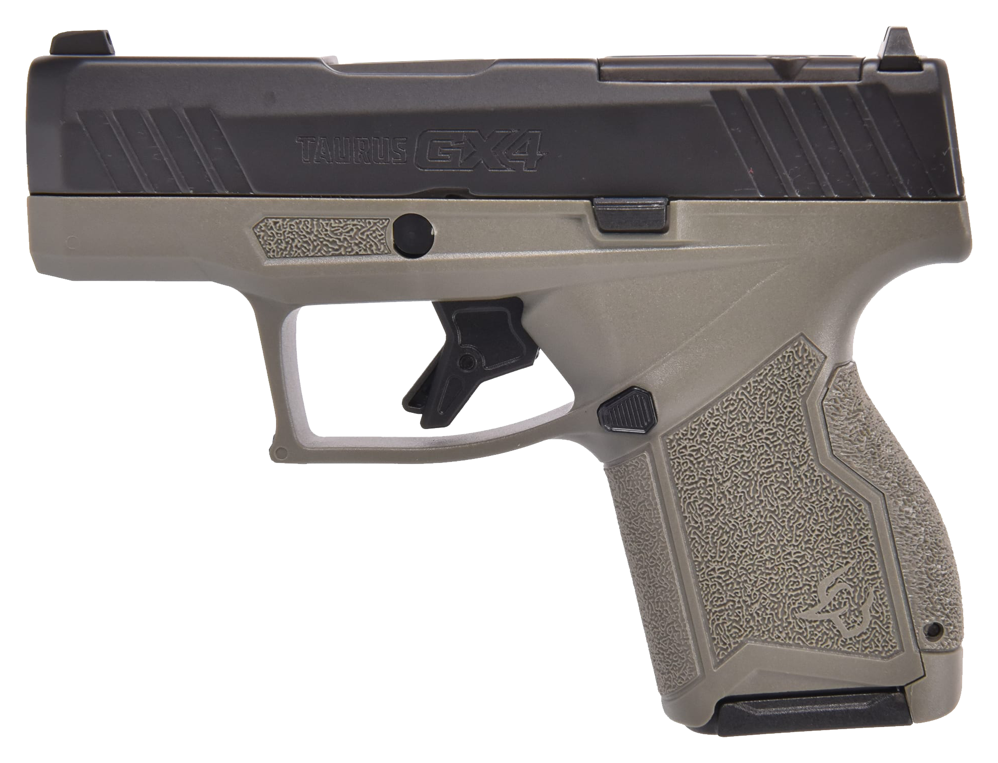 Image of Taurus GX4 T.O.R.O Micro-Compact Striker-Fired Semi-Auto Pistol - Olive Drab Green