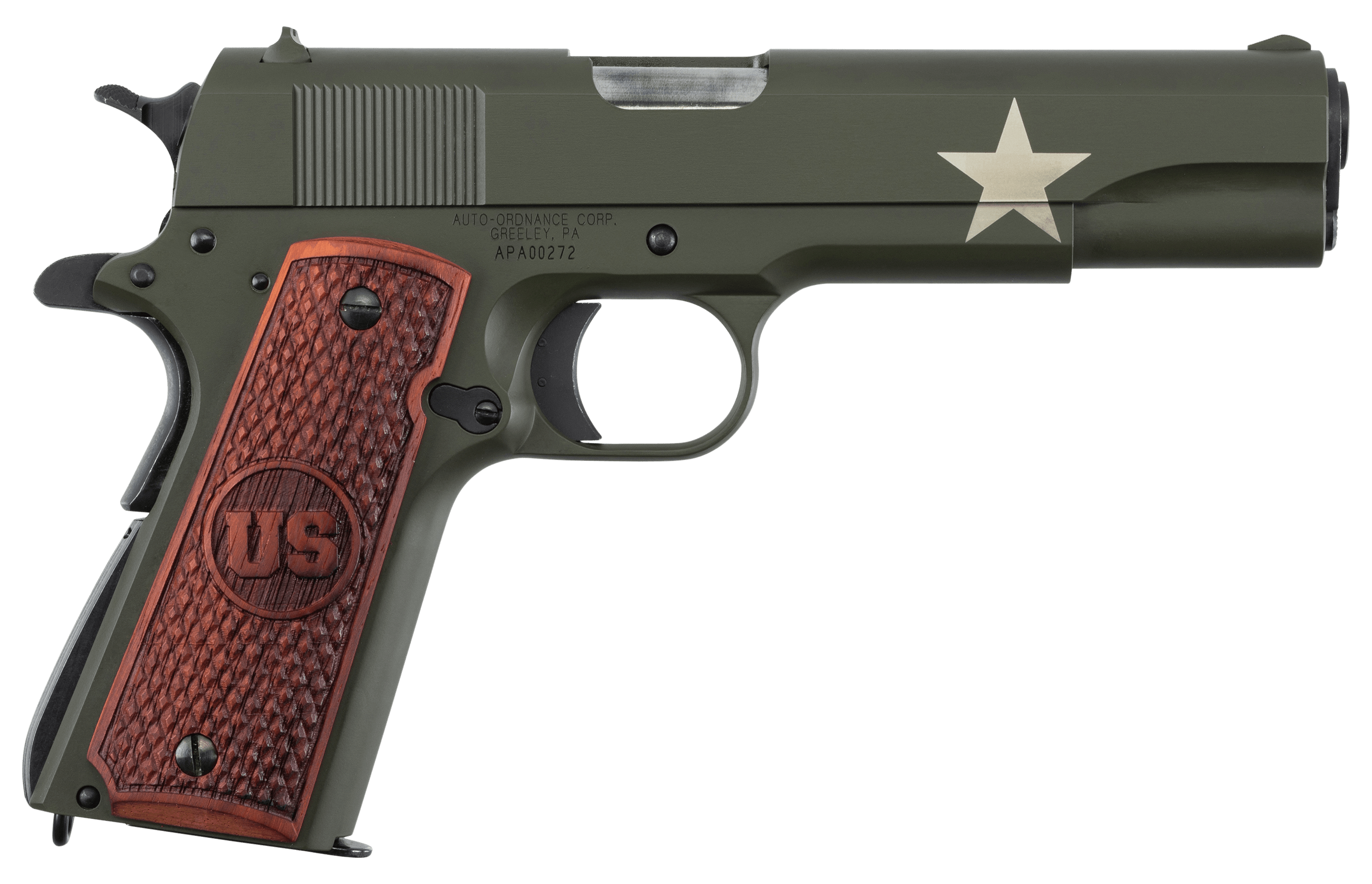 Image of Auto-Ordnance 1911 Tanker Edition Semi-Auto Pistol - .45 ACP