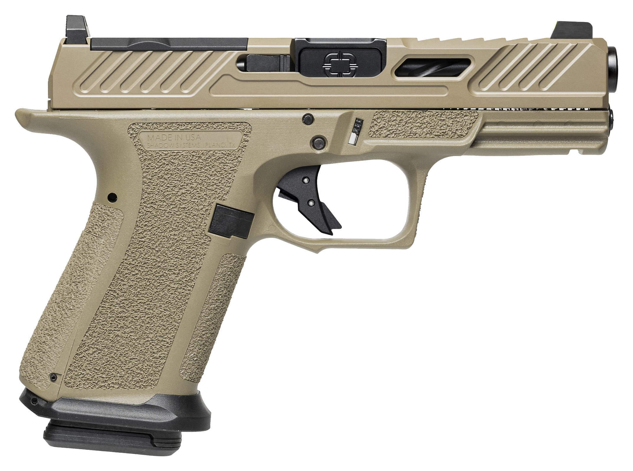 Shadow Systems MR920 Elite SemiAuto Pistol  Flat Dark Earth  15  1