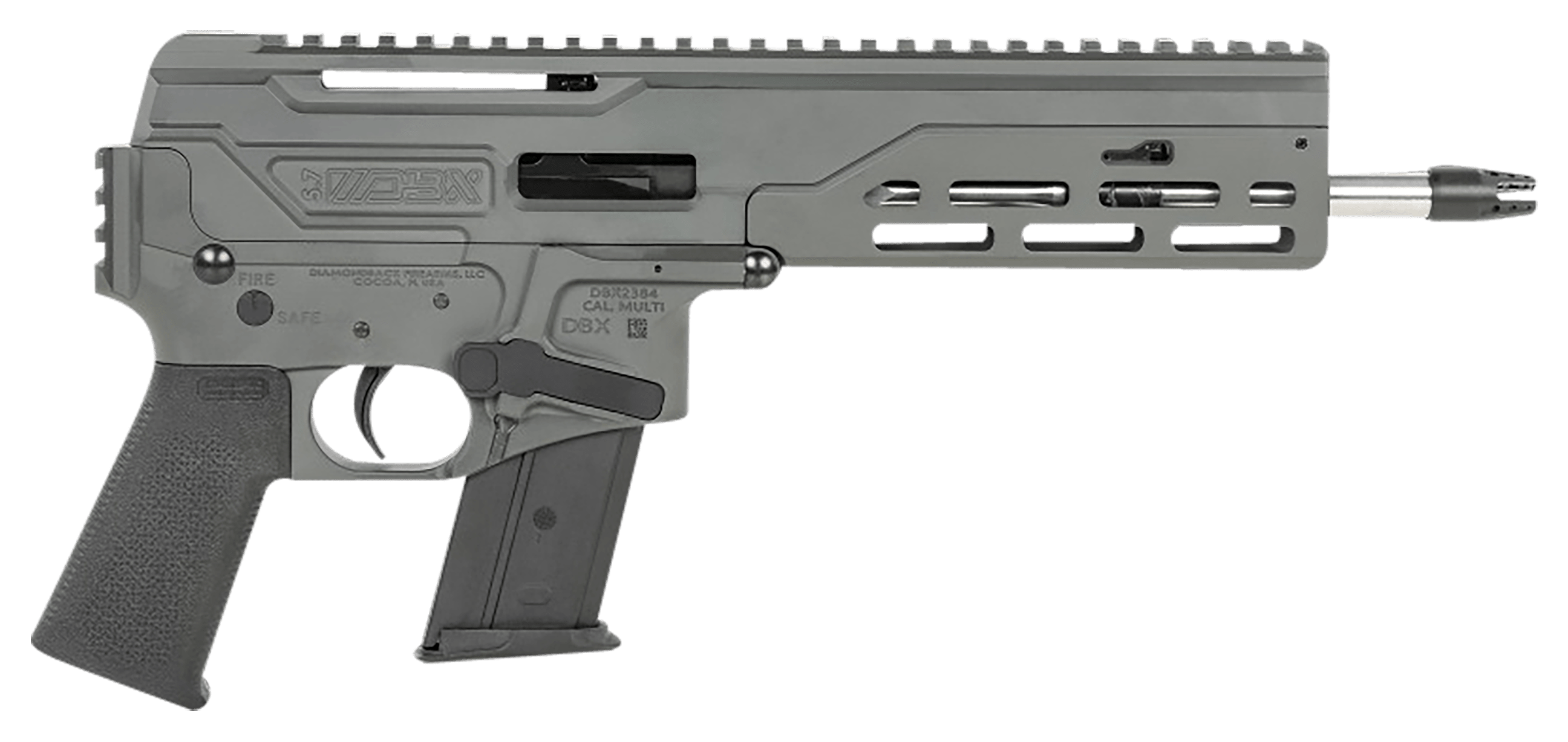 Diamondback DBX SemiAuto Pistol  Dark Grey