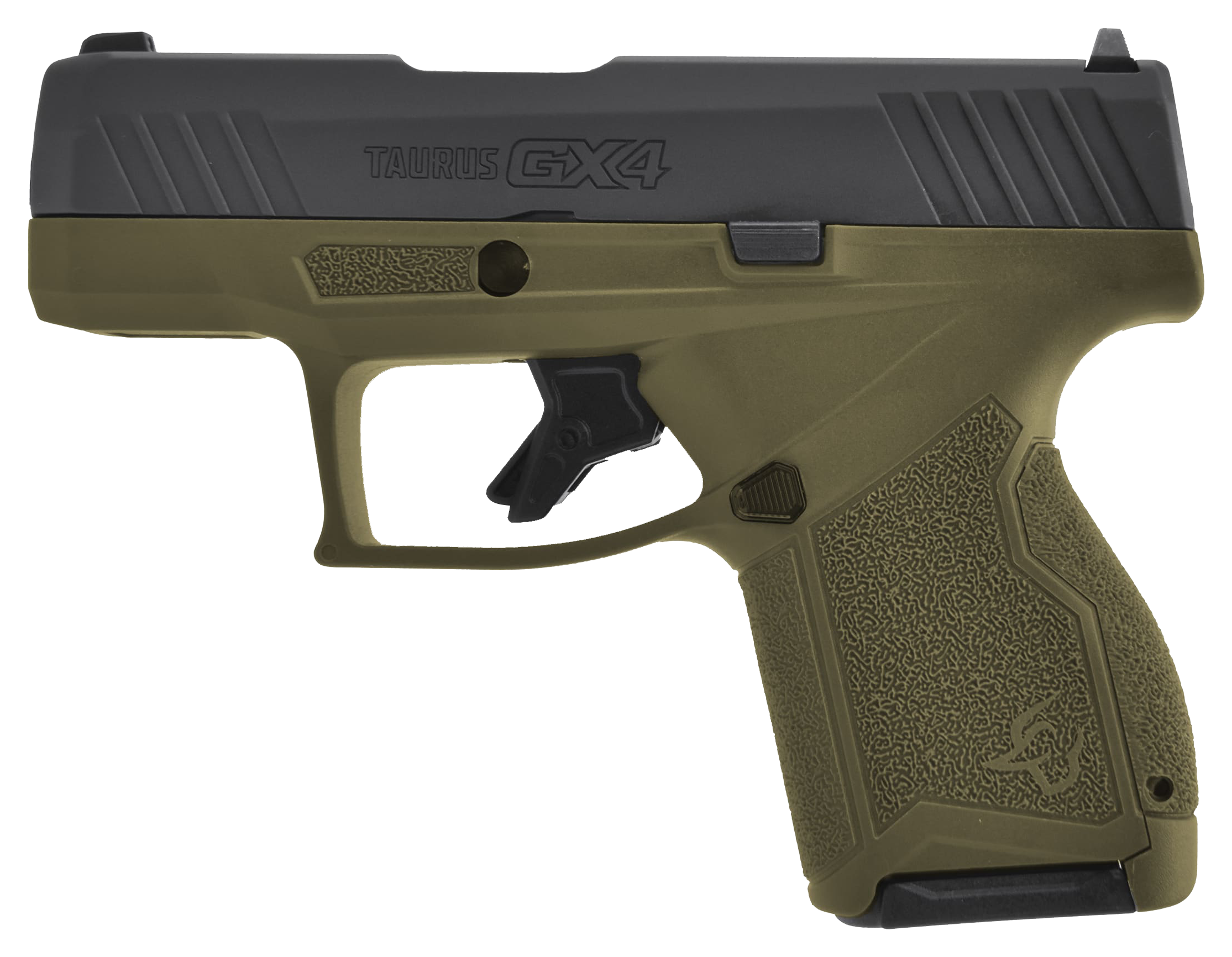 Image of "Taurus GX4 Micro-Compact Semi-Auto Pistol - 9mm - 3.06"" - Black Gas Nitride Treatment - ODG - 11 + 1"