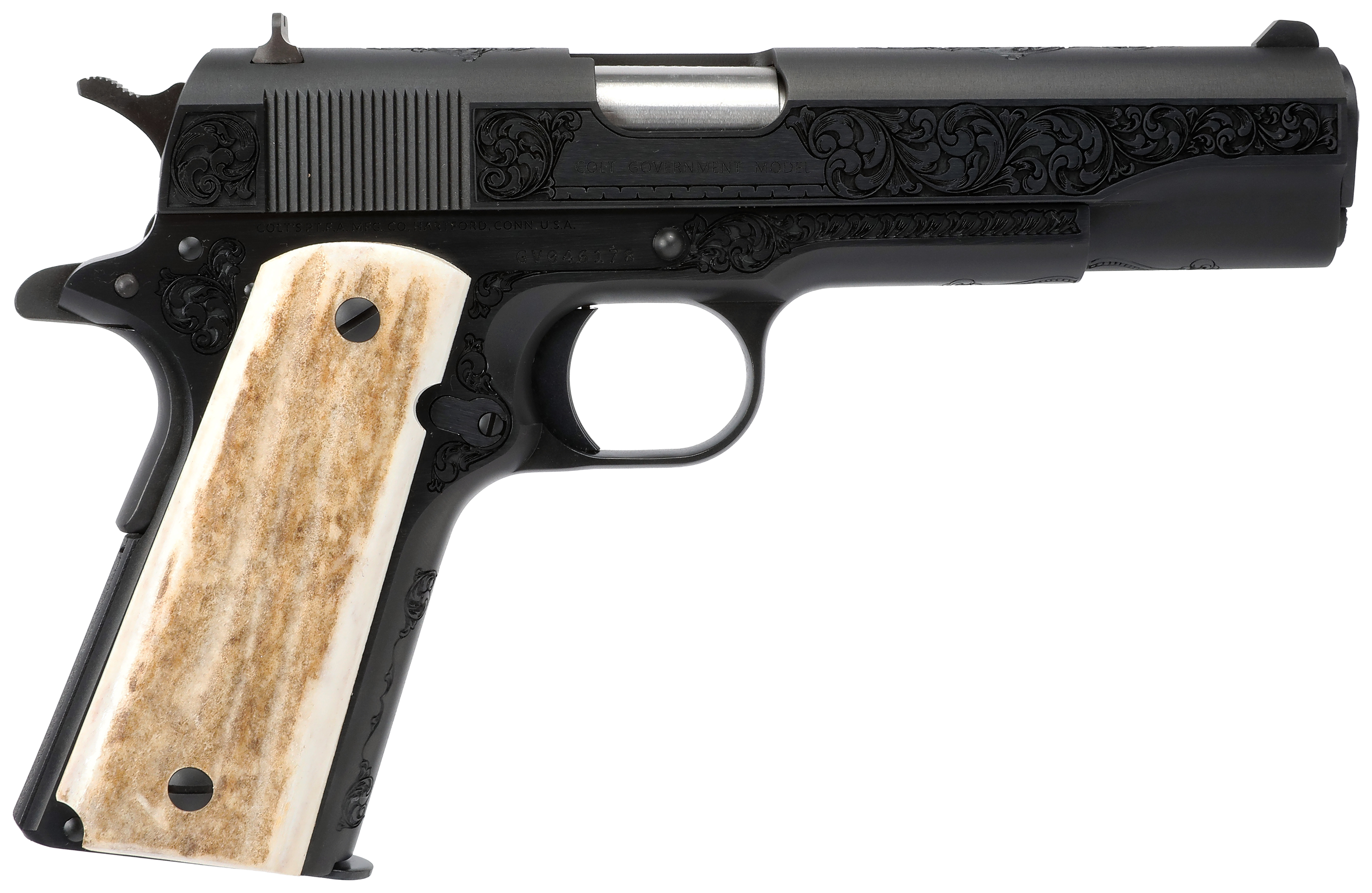 Image of Colt 1911 Classic Government Engraved Semi-Auto Pistol