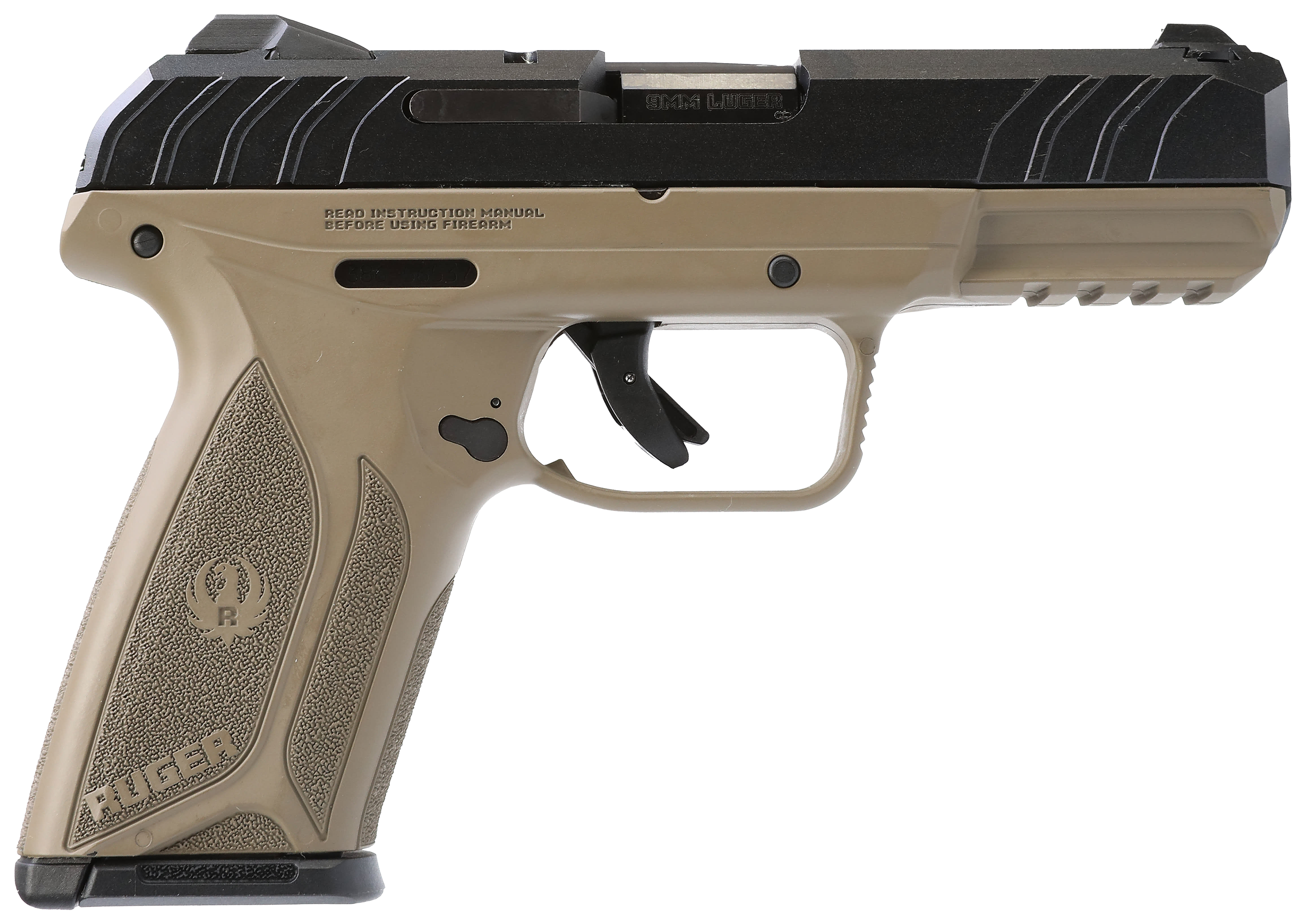 Ruger Security-9 Semi-Auto Pistol - Blued - FDE - 15 + 1 - Ruger