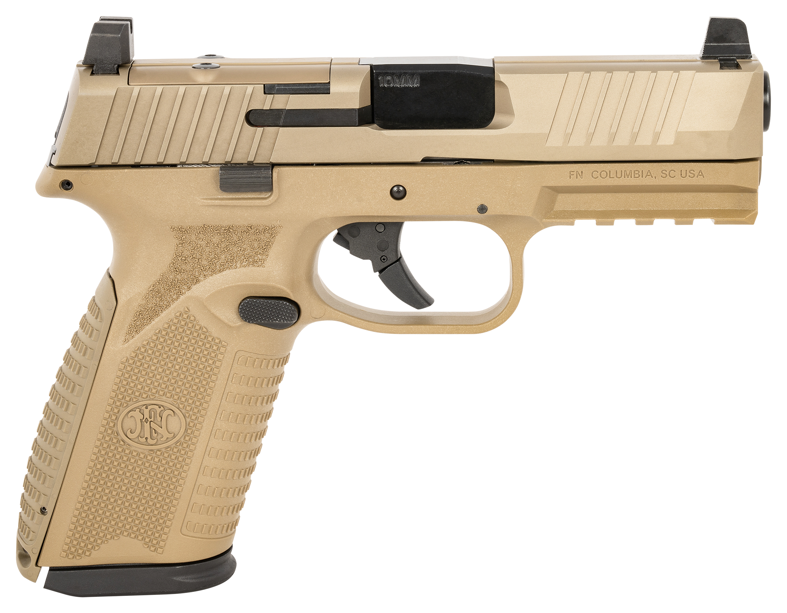 Image of FN 510 MRD Semi-Auto Pistol - 10mm - Flat Dark Earth - 10 + 1