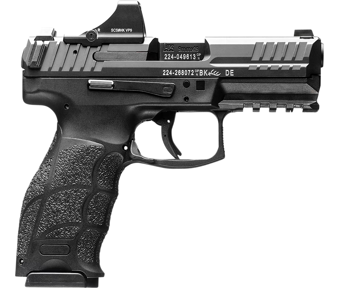 HK VP9 OpticsReady SemiAuto Pistol with Holosun SCS Green Dot Sight  10