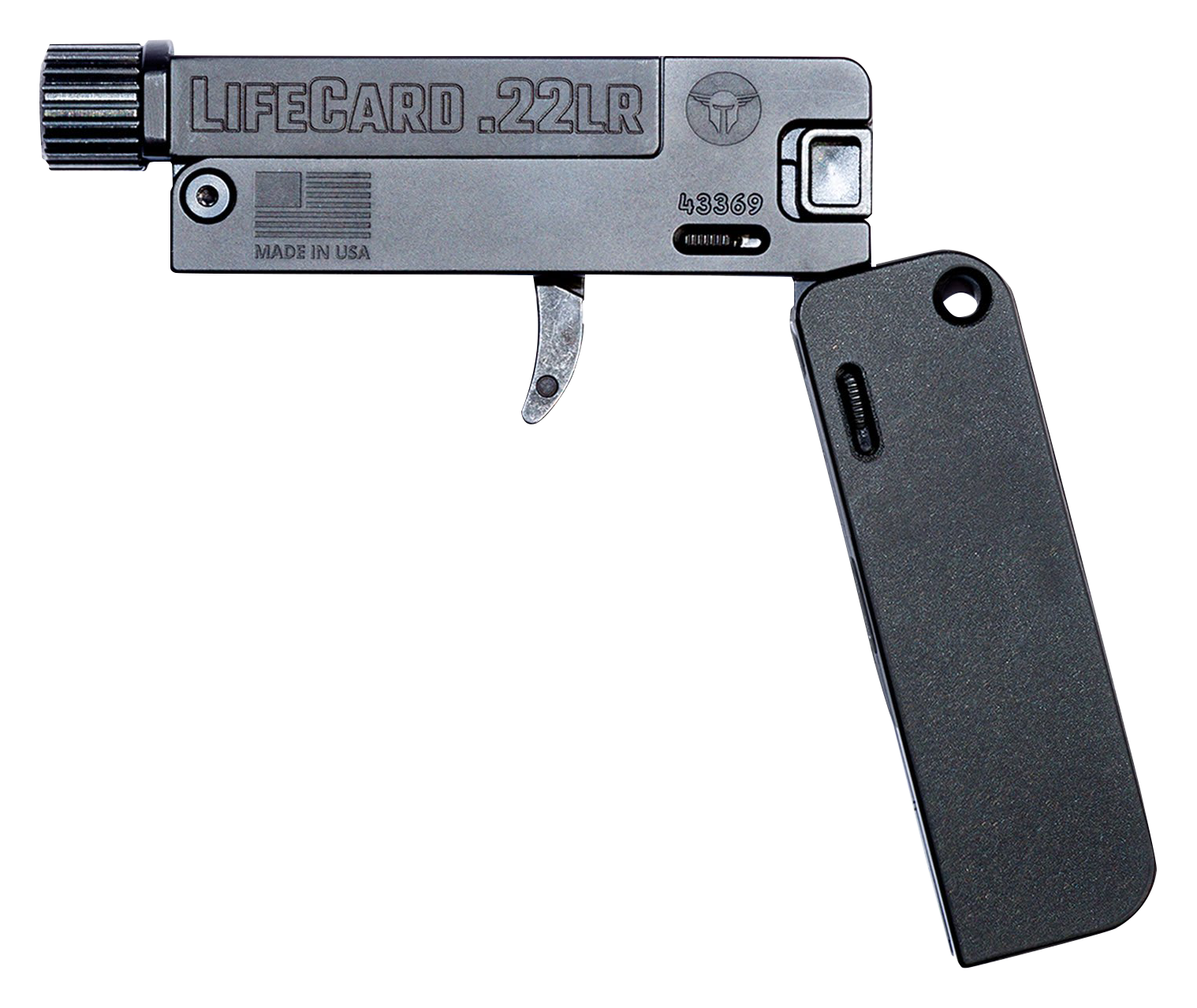 Trailblazer Firearms LifeCard SingleShot Pistol with Threaded Barrel